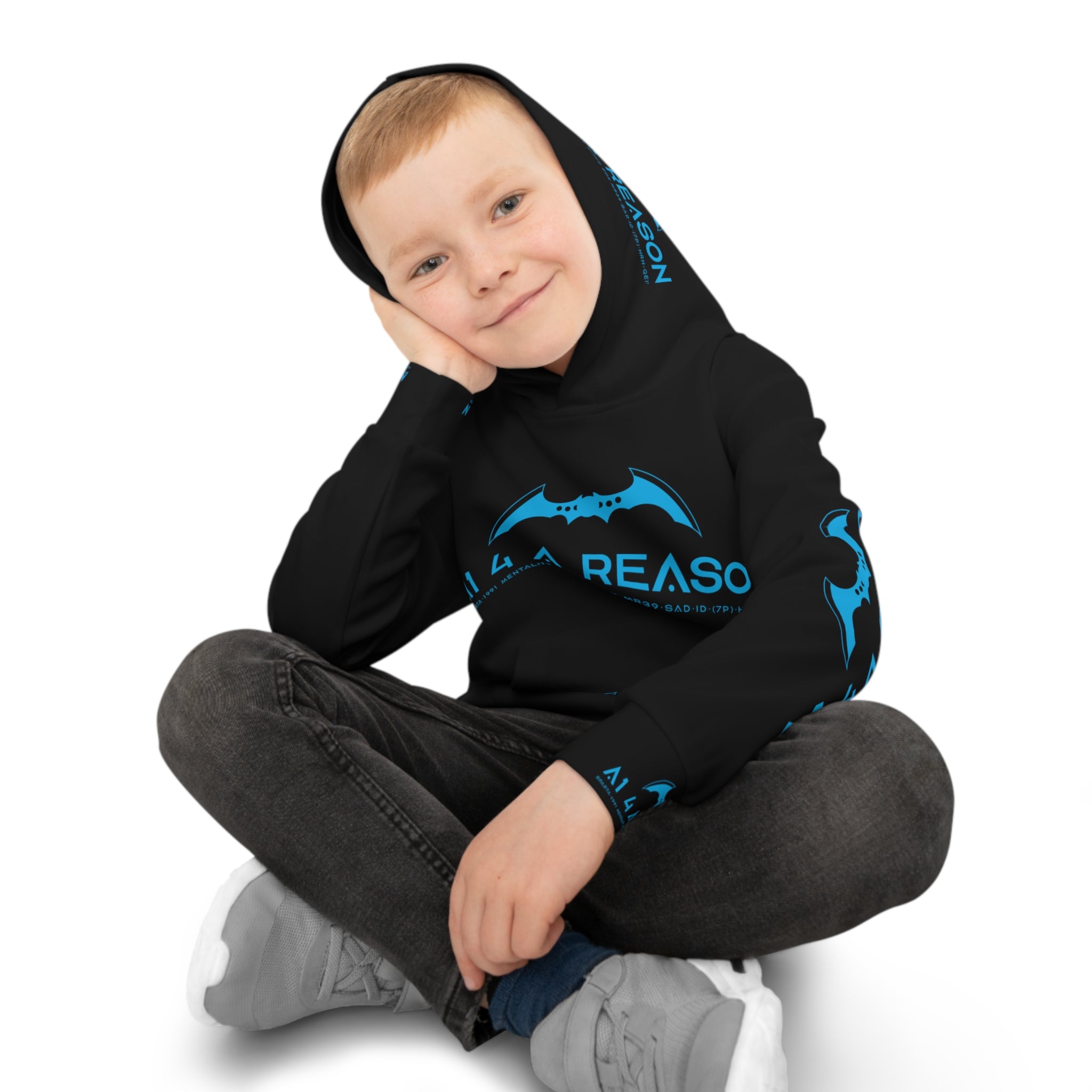 Branded Children's Hoodie (AOP)