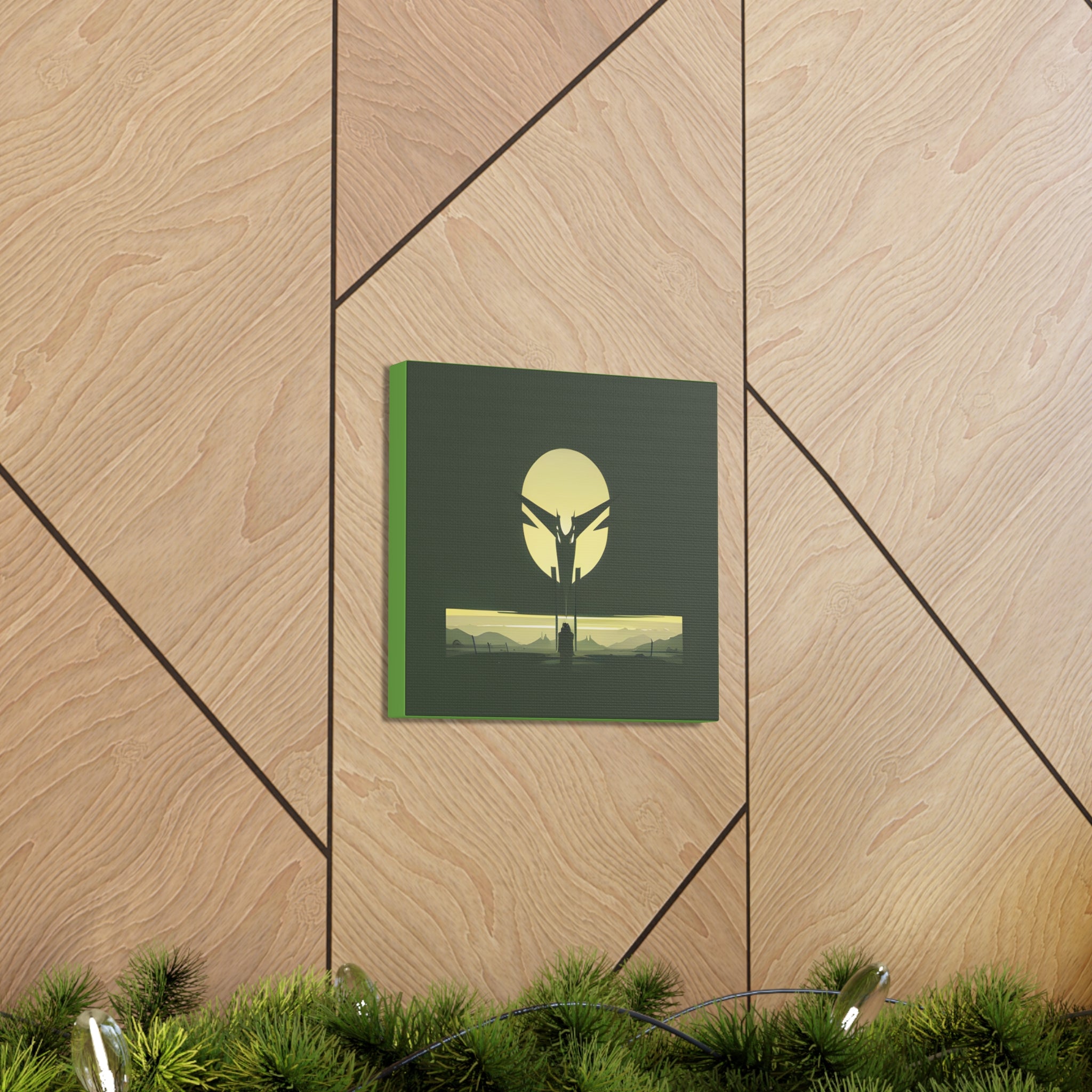 AI Vigilante themed Canvas Gallery Wraps