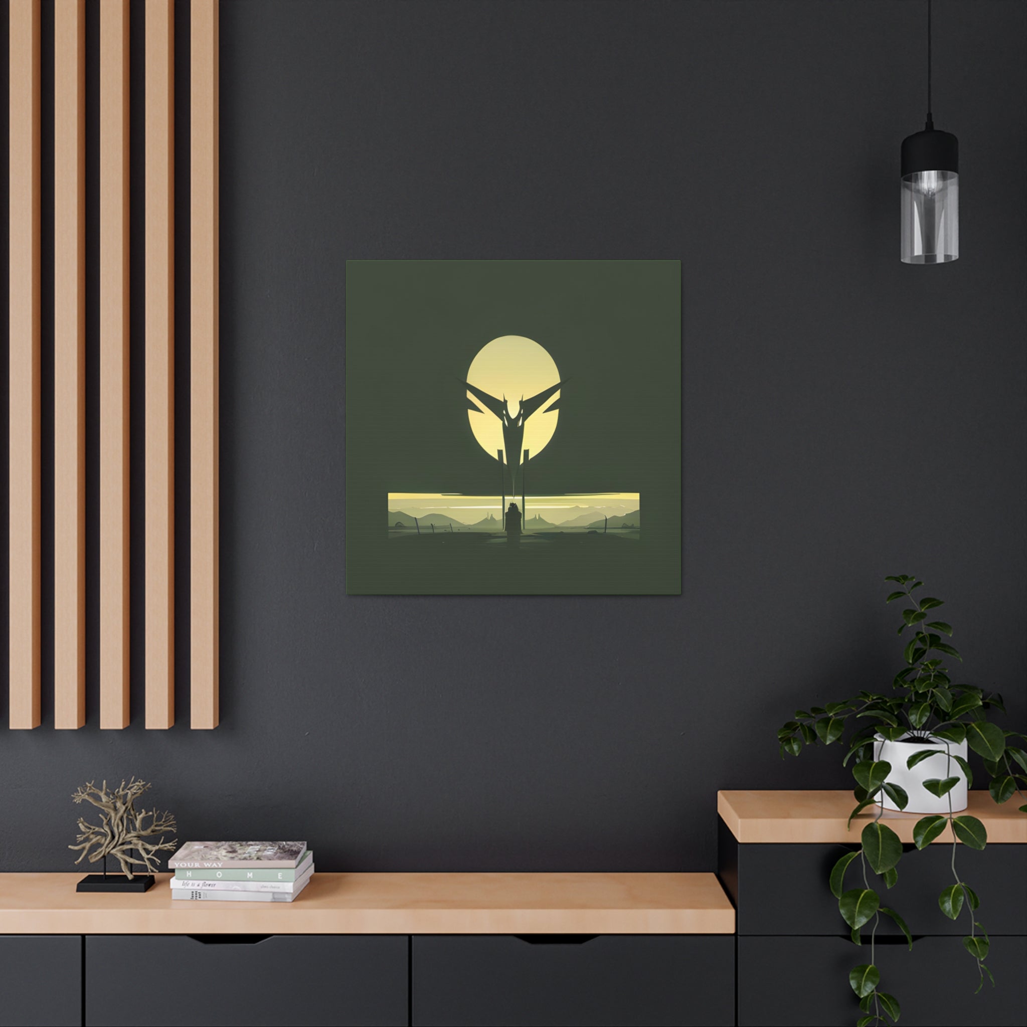 AI Vigilante themed Canvas Gallery Wraps