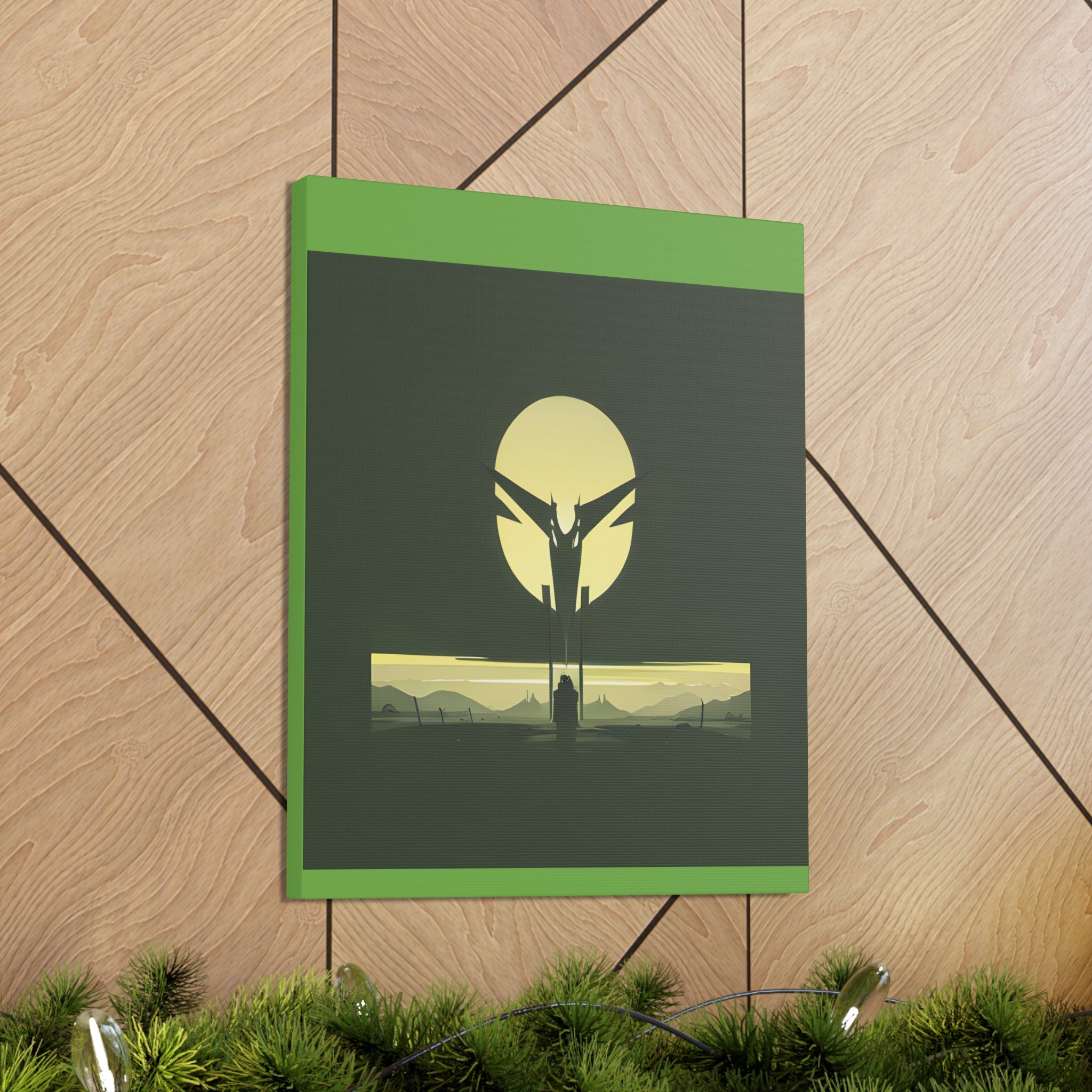 AI Vigilante themed Canvas Gallery Wraps