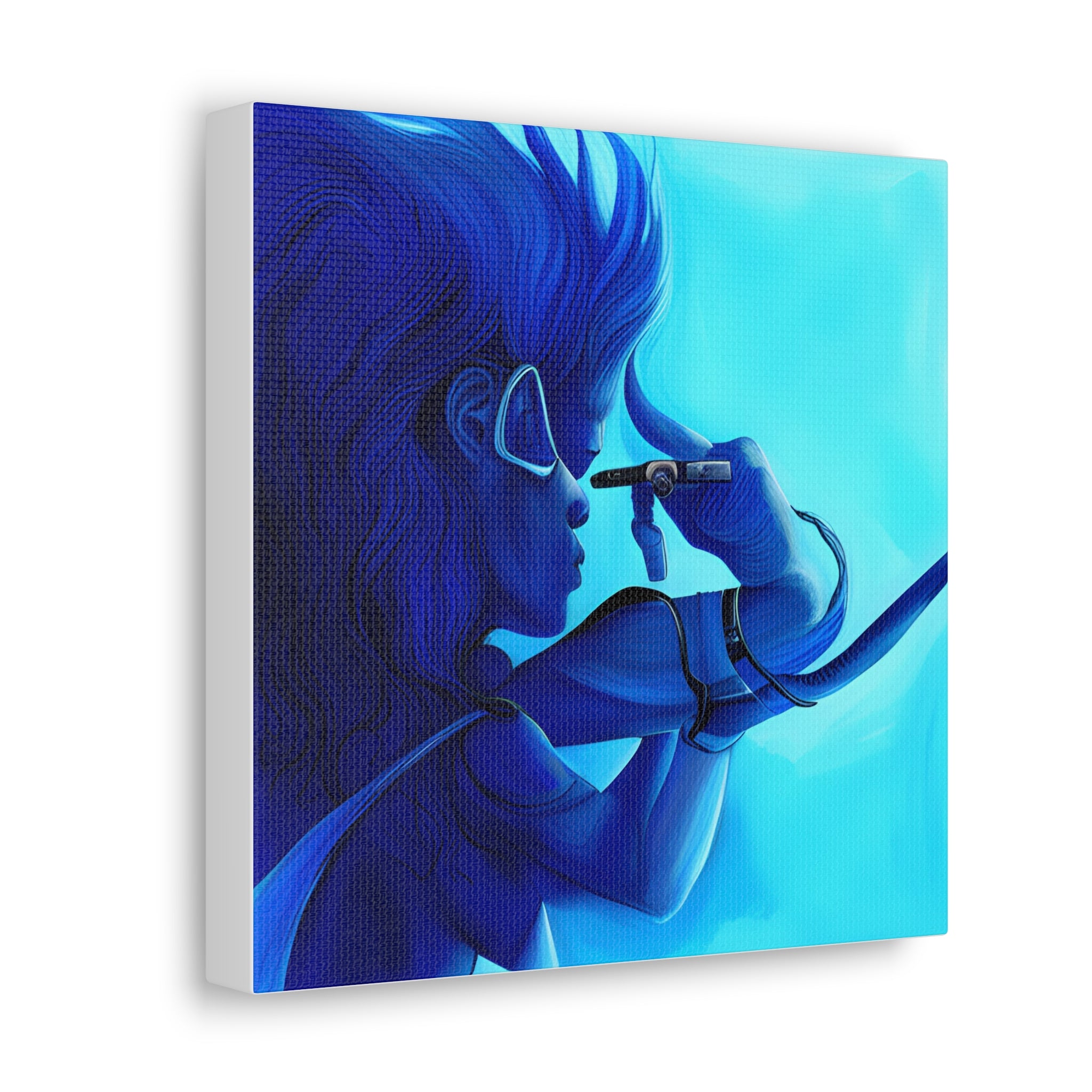 Canvas Gallery Wraps AI•Scuba Dive 1P Q&C generated