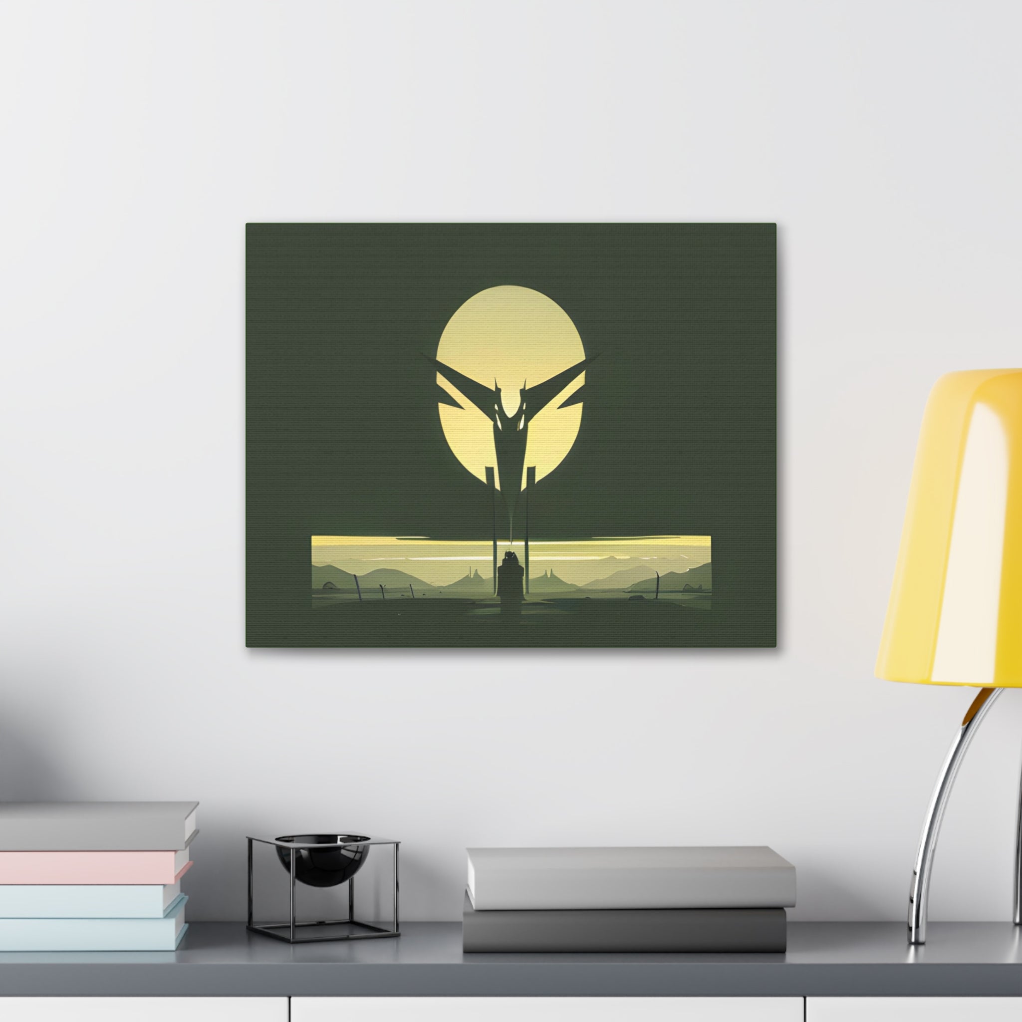 AI Vigilante themed Canvas Gallery Wraps