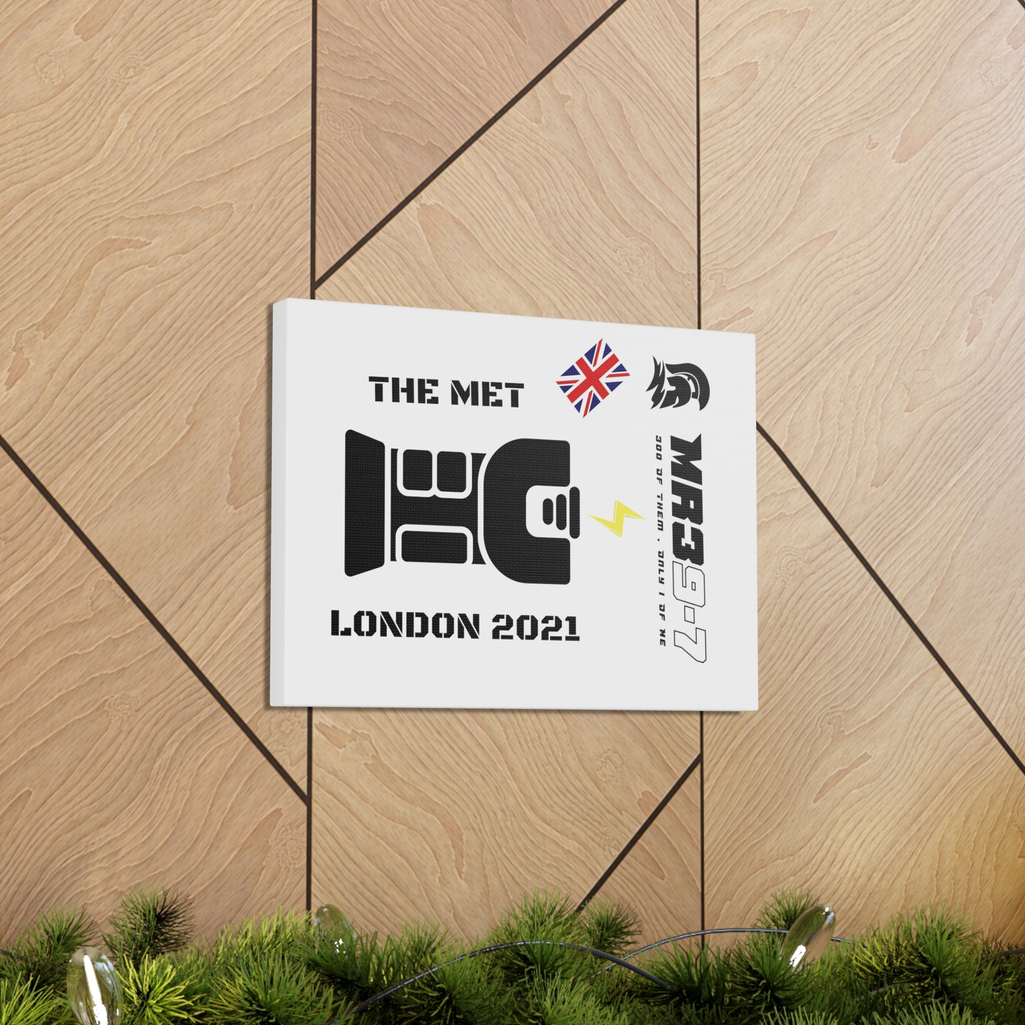 Copy of Canvas Gallery Wraps MR 39 Tasered by The MET 2021