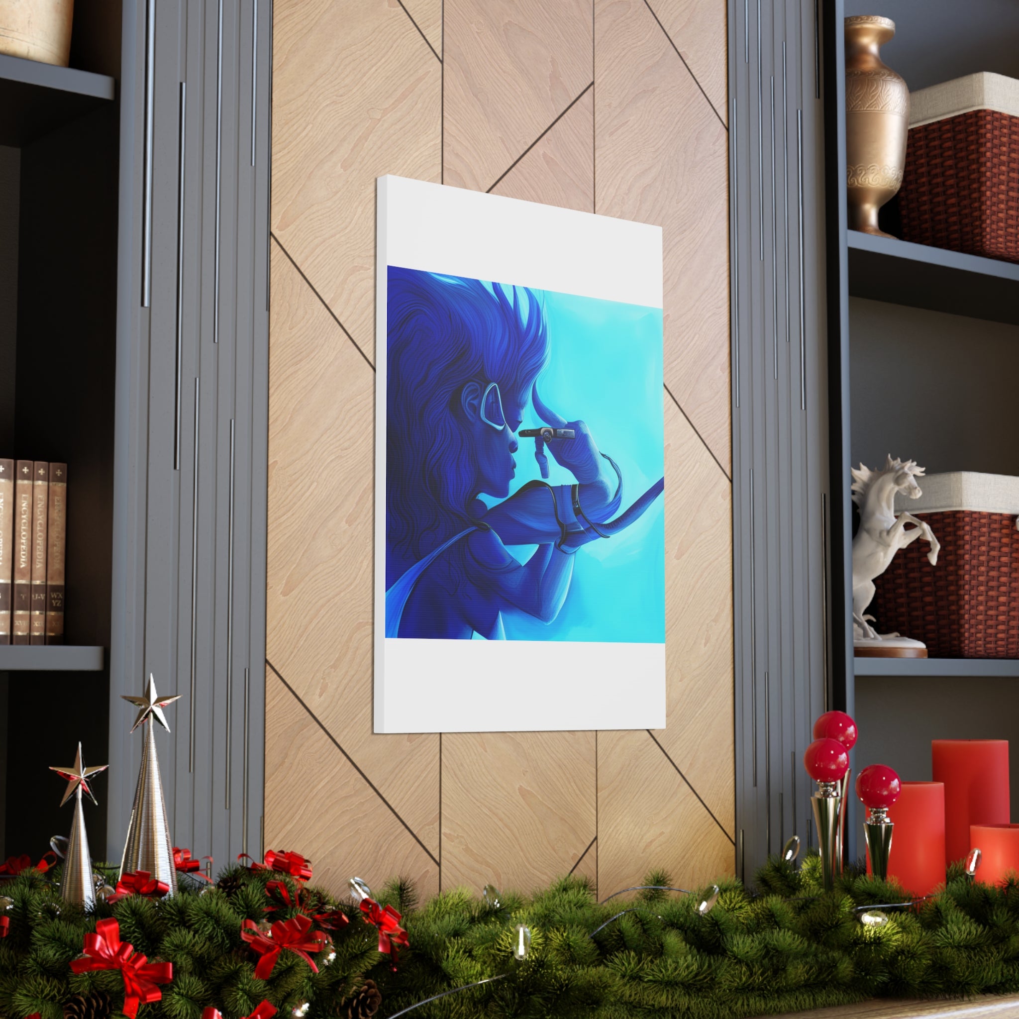 Canvas Gallery Wraps AI•Scuba Dive 1P Q&C generated