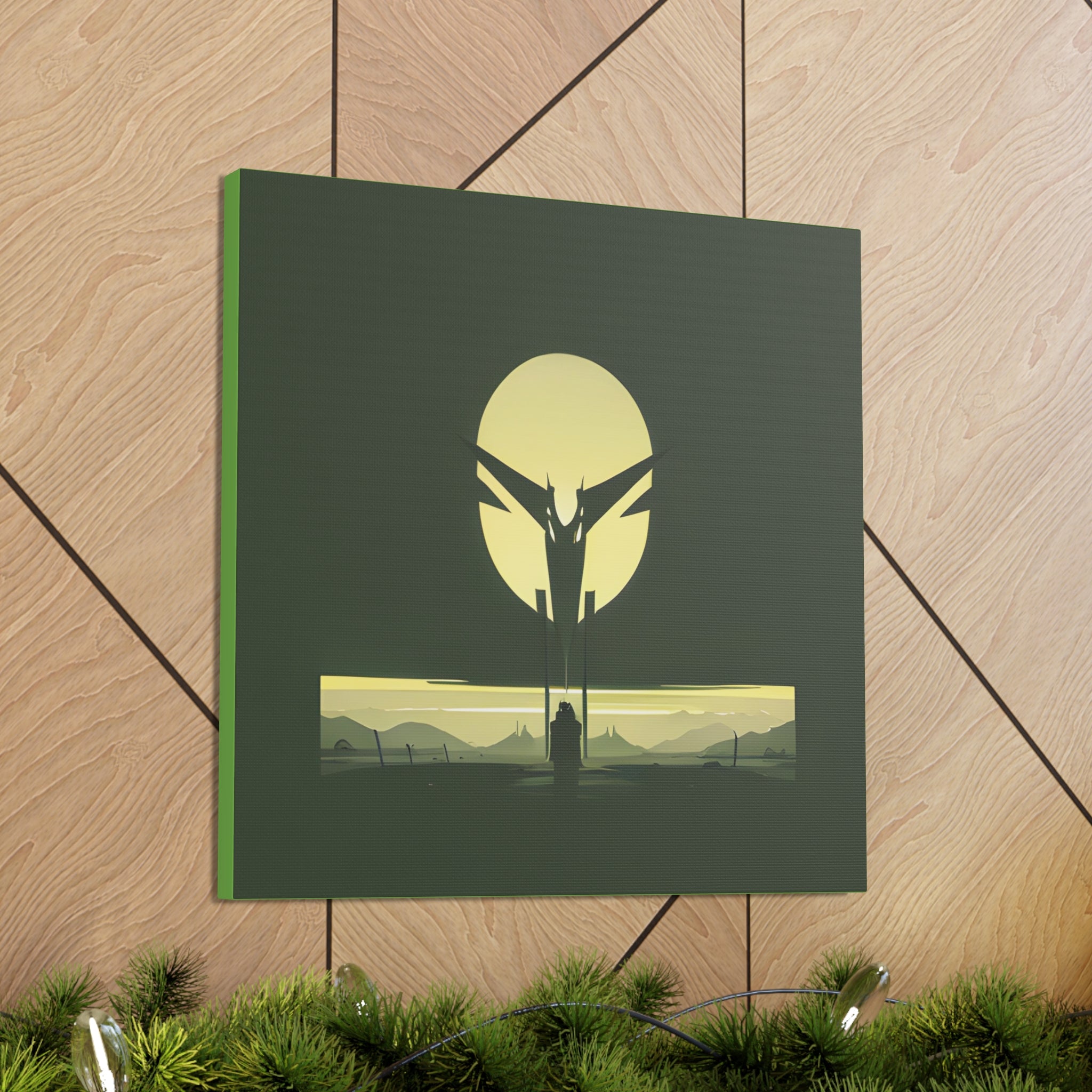 AI Vigilante themed Canvas Gallery Wraps