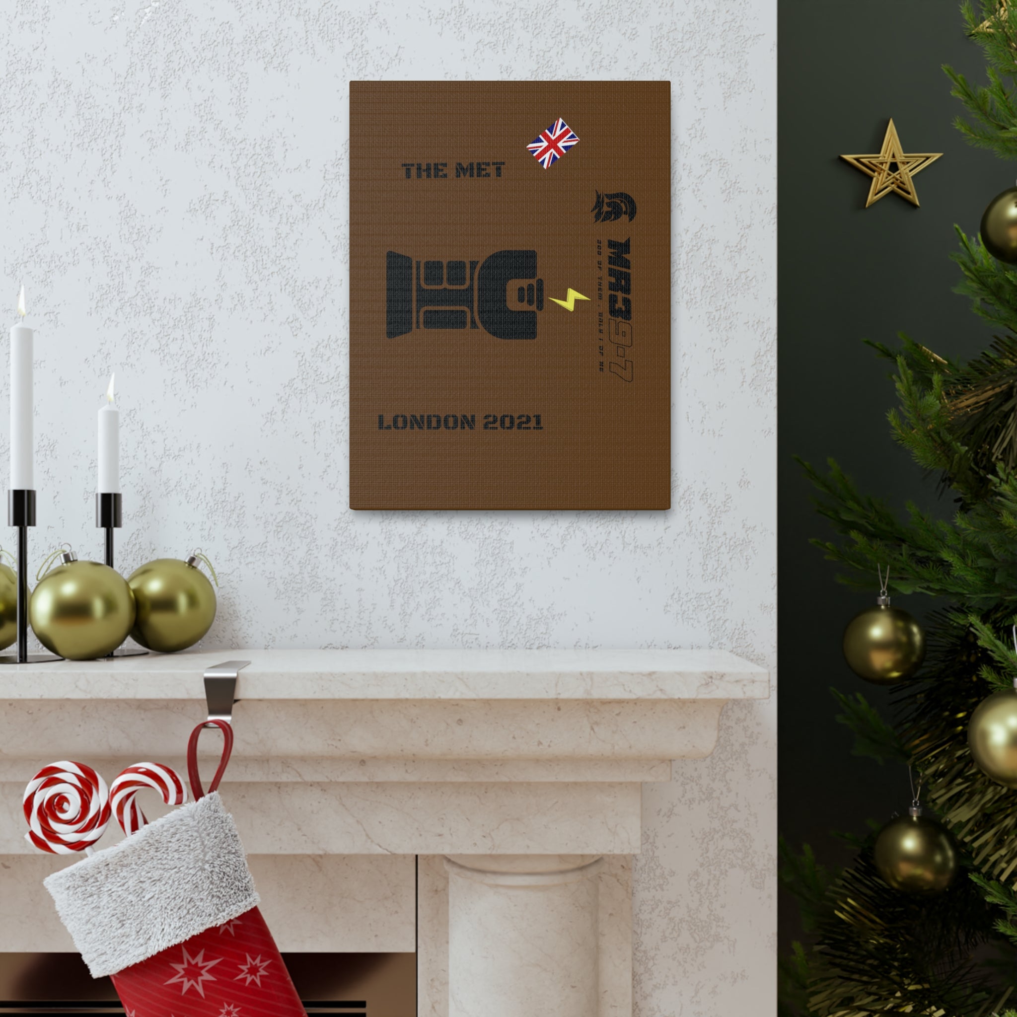 Canvas Gallery Wraps MR 39 Tasered by The MET 2021