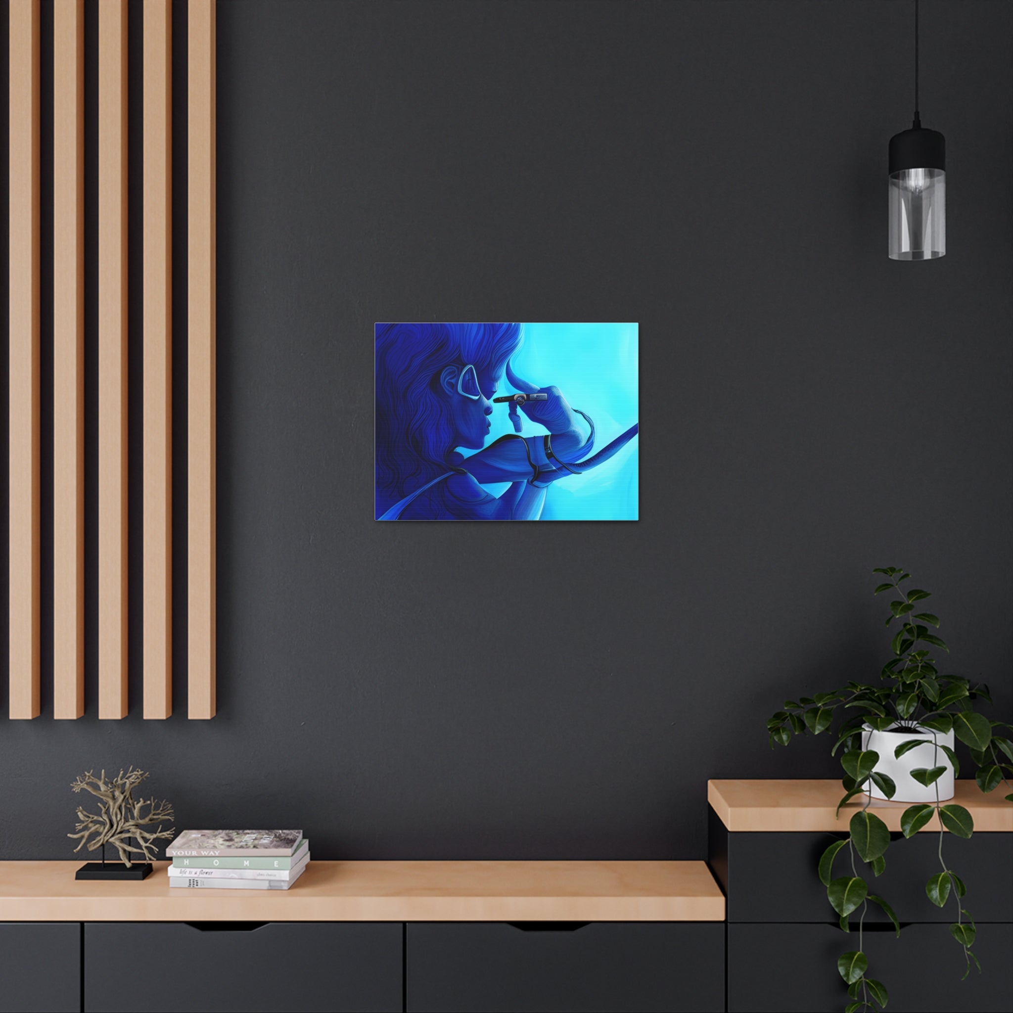 Canvas Gallery Wraps AI•Scuba Dive 1P Q&C generated