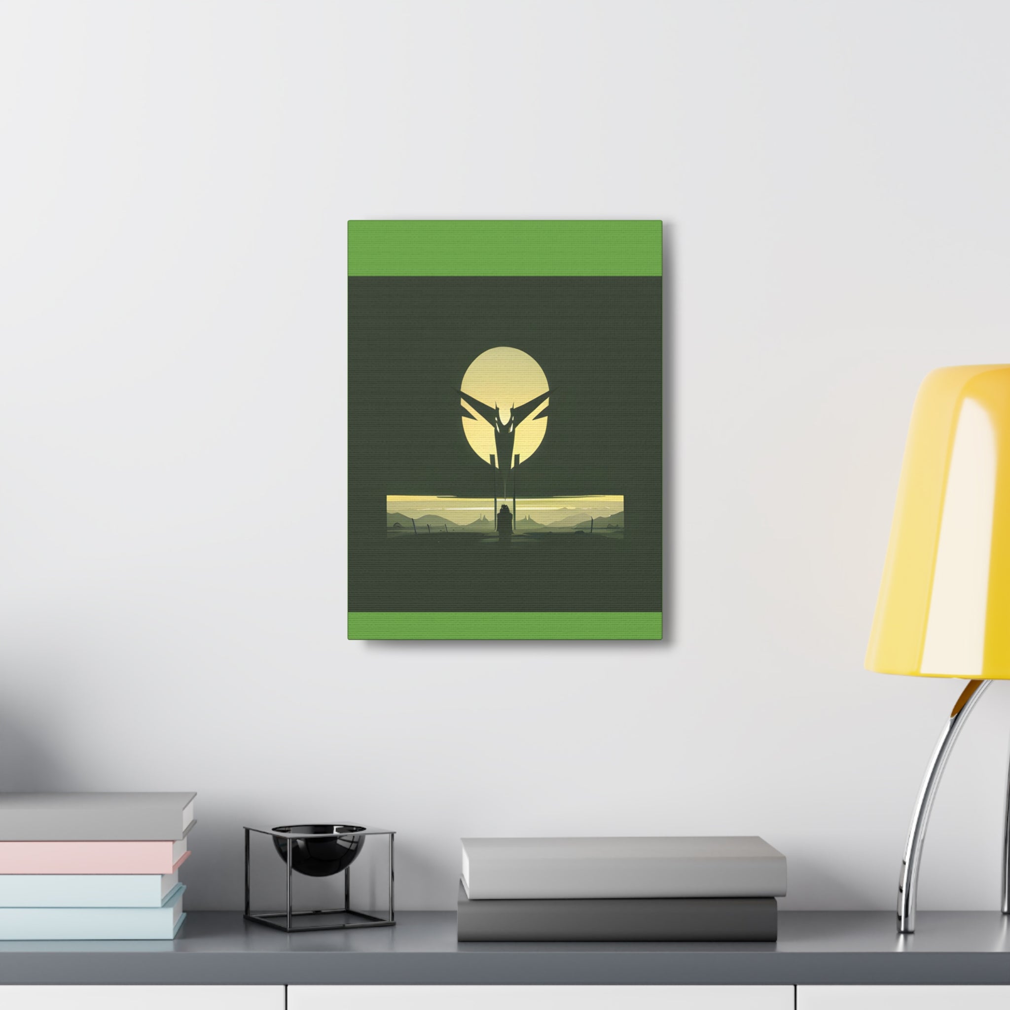 AI Vigilante themed Canvas Gallery Wraps