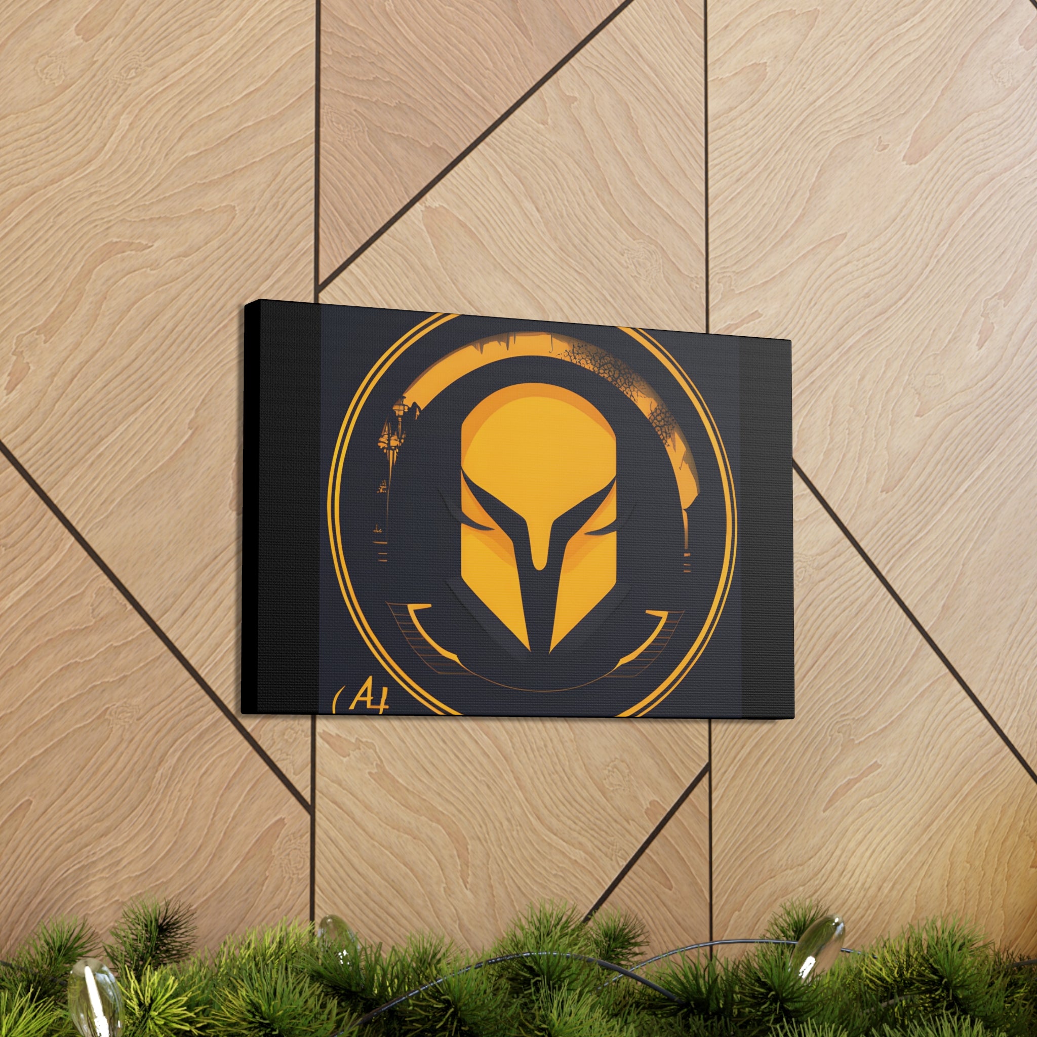 AI Vigilante themed Canvas Gallery Wraps