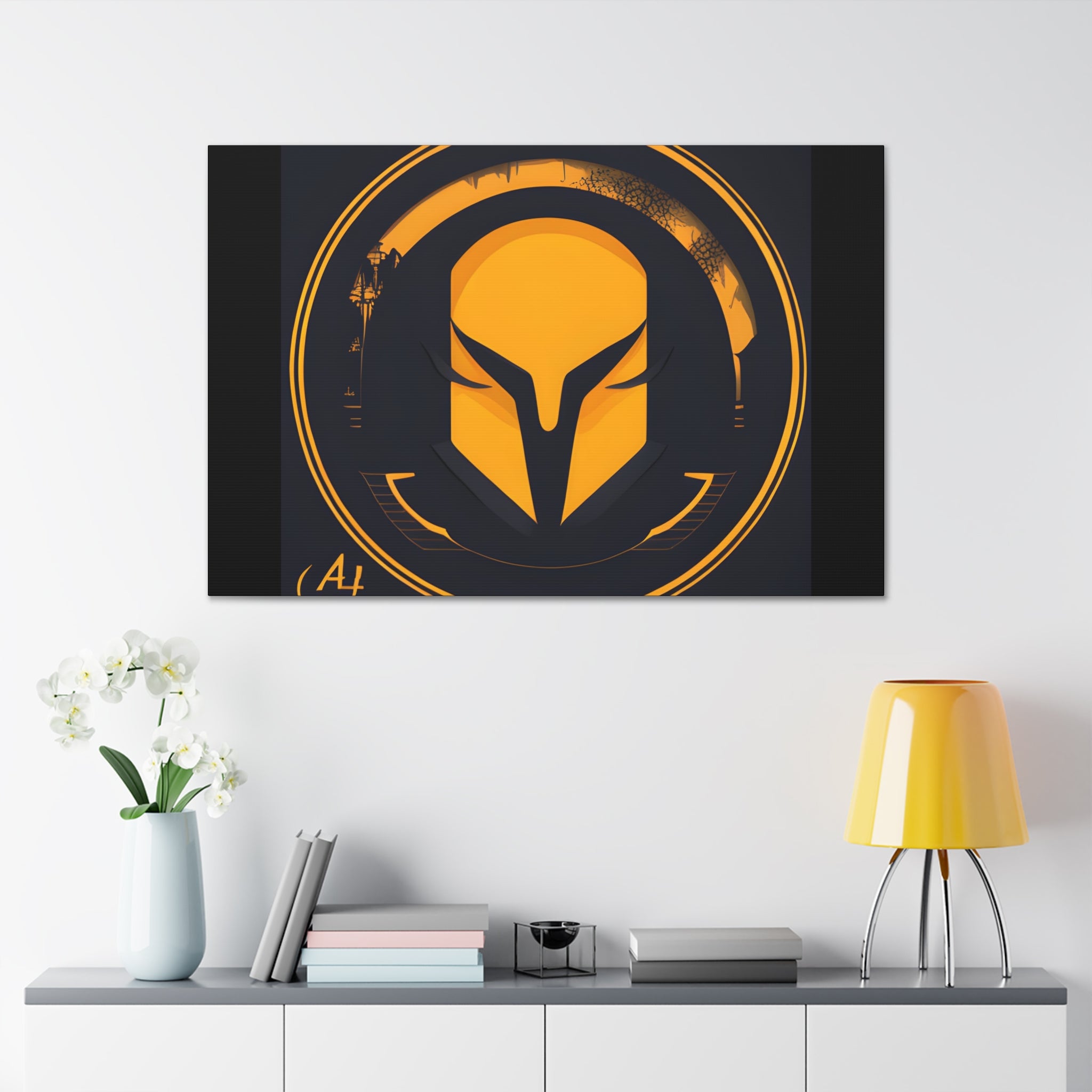 AI Vigilante themed Canvas Gallery Wraps