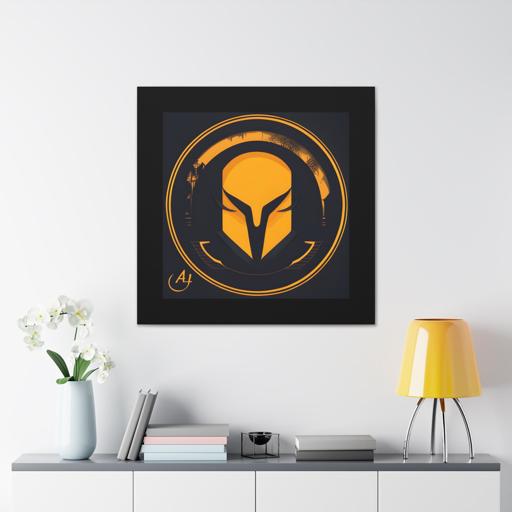 AI Vigilante themed Canvas Gallery Wraps