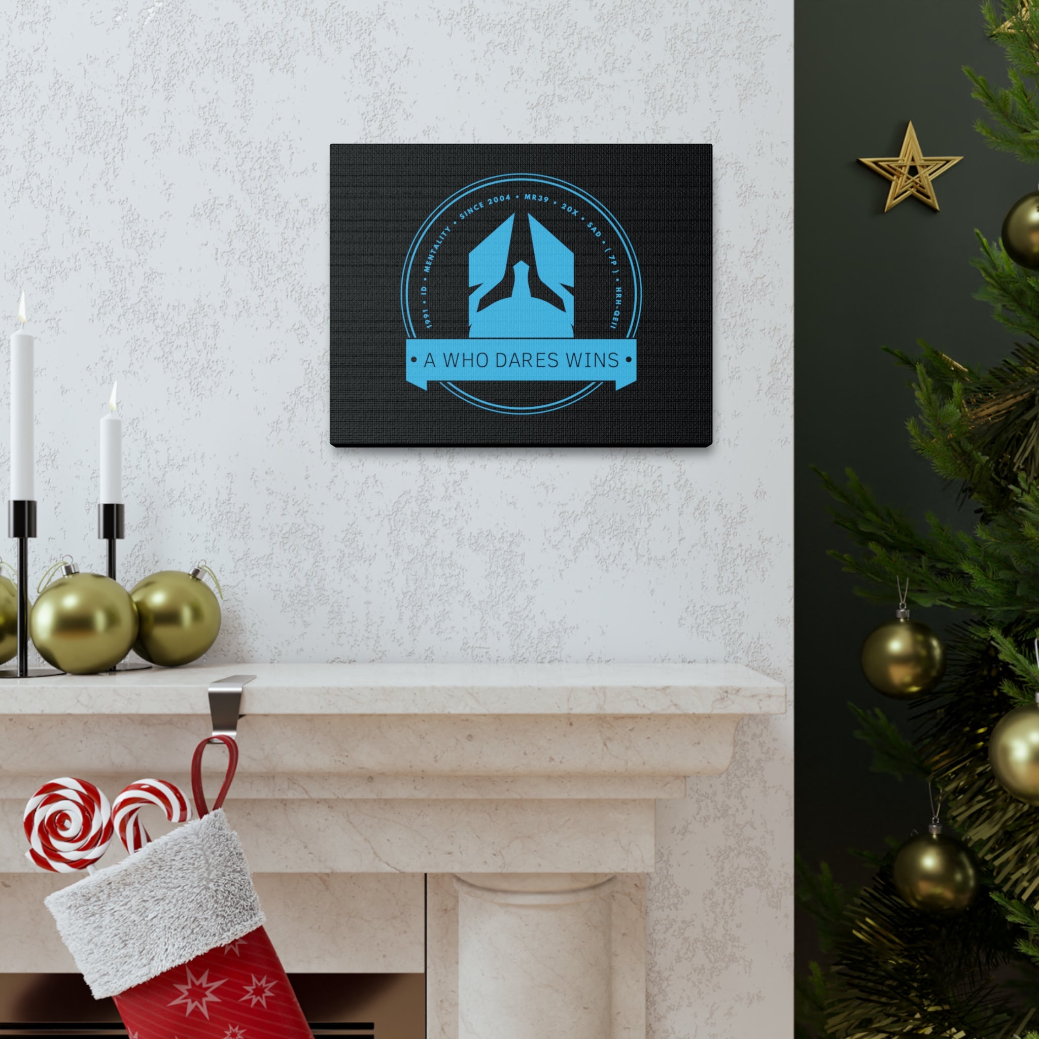 AWDW Vigilante themed Canvas Gallery Wraps