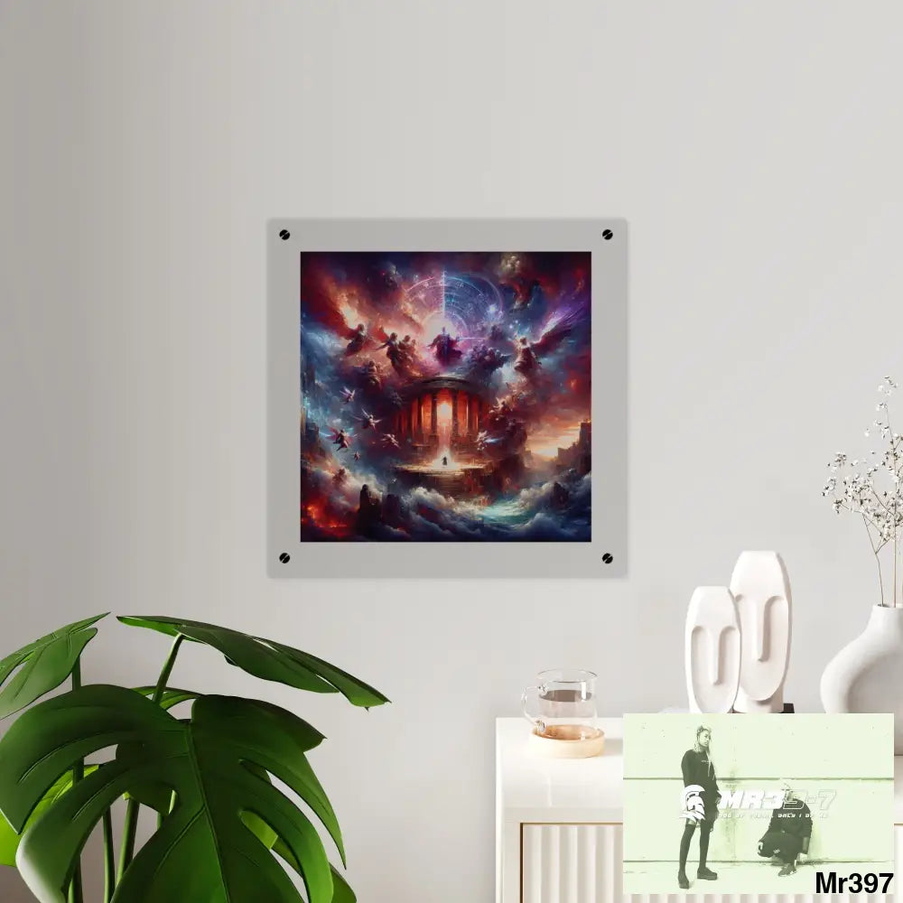 #10th Ai linking all back to UK 2016 to 2024 failures their’s my deaths Gods intervention AI Themed Ltd Edition Acrylic