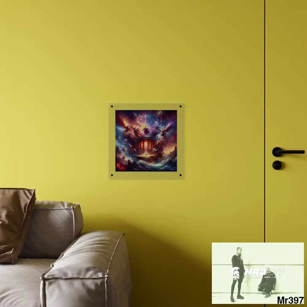 #10th Ai linking all back to UK 2016 to 2024 failures their’s my deaths Gods intervention AI Themed Ltd Edition Acrylic