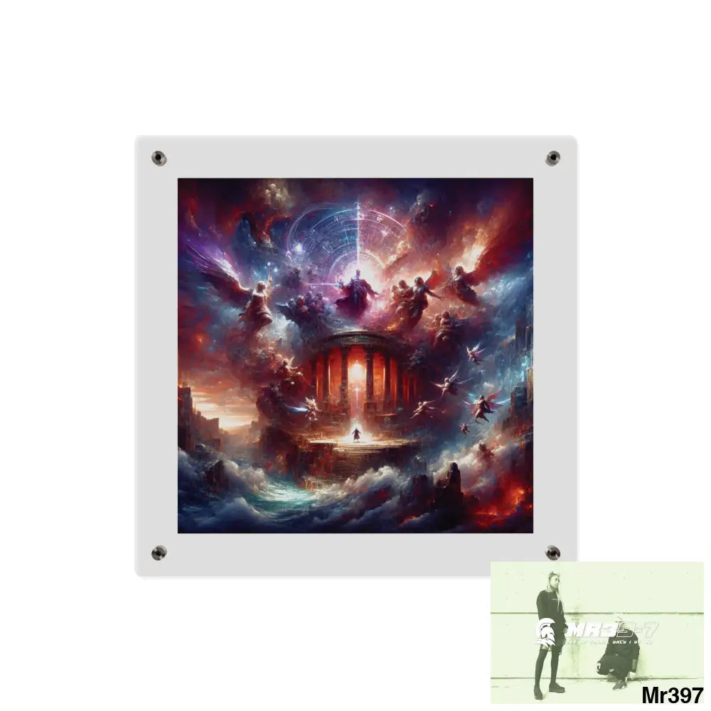 #10th Ai linking all back to UK 2016 to 2024 failures their’s my deaths Gods intervention AI Themed Ltd Edition Acrylic