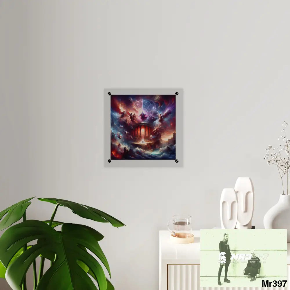 #10th Ai linking all back to UK 2016 to 2024 failures their’s my deaths Gods intervention AI Themed Ltd Edition Acrylic