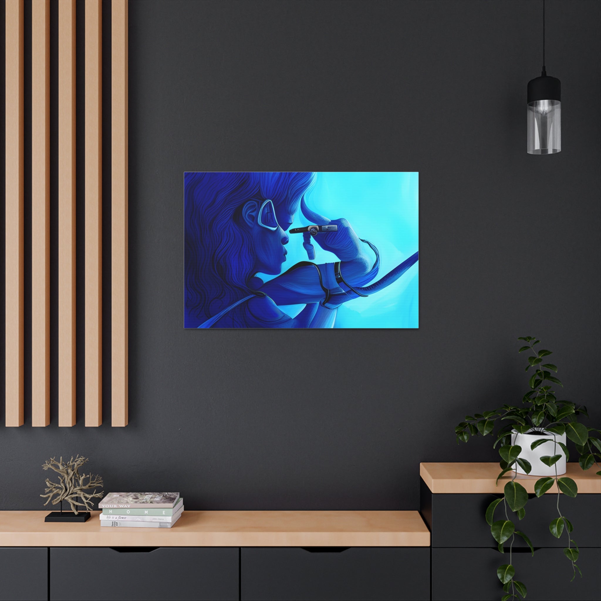 Canvas Gallery Wraps AI•Scuba Dive 1P Q&C generated