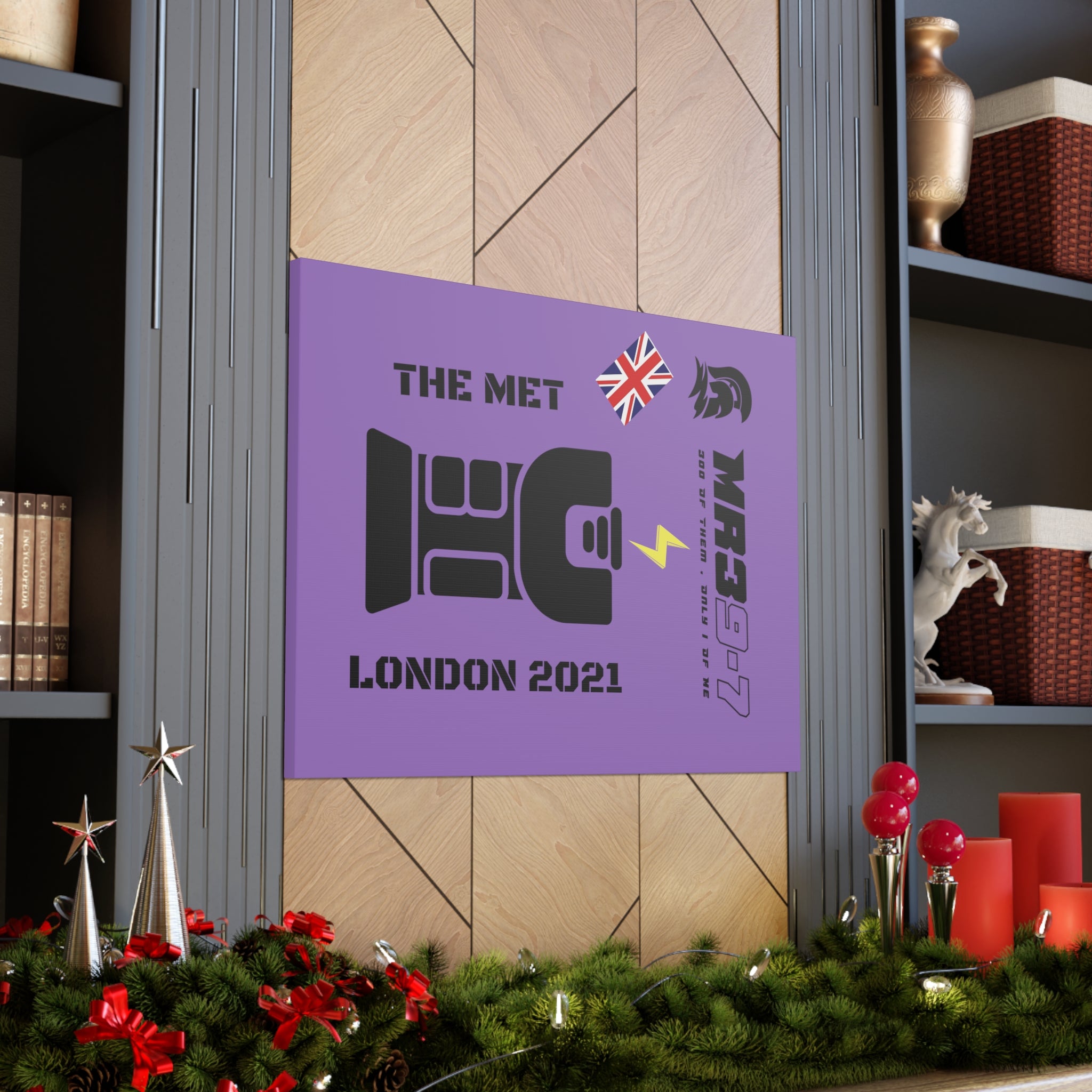 Copy of Canvas Gallery Wraps MR 39 Tasered by The MET 2021