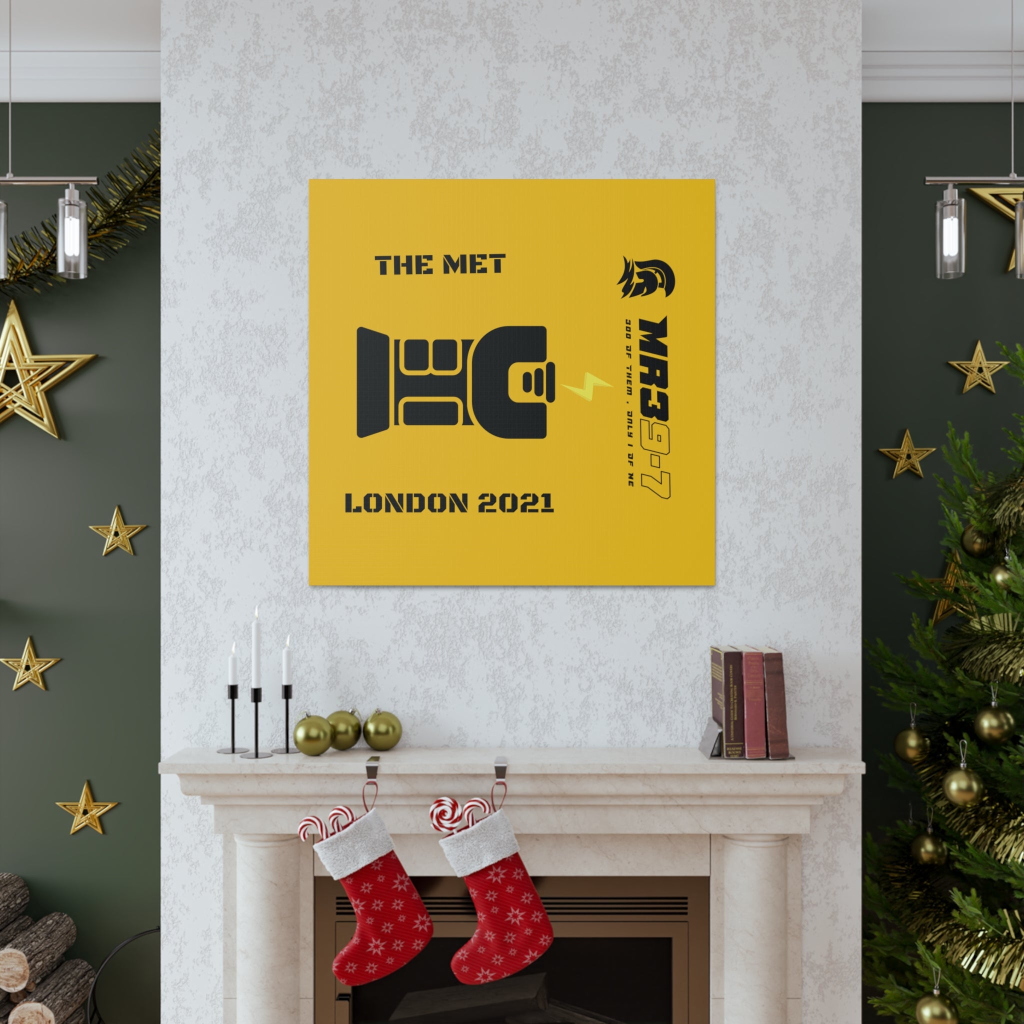 Canvas Gallery Wraps MR 39 Tasered by THe MET 2021