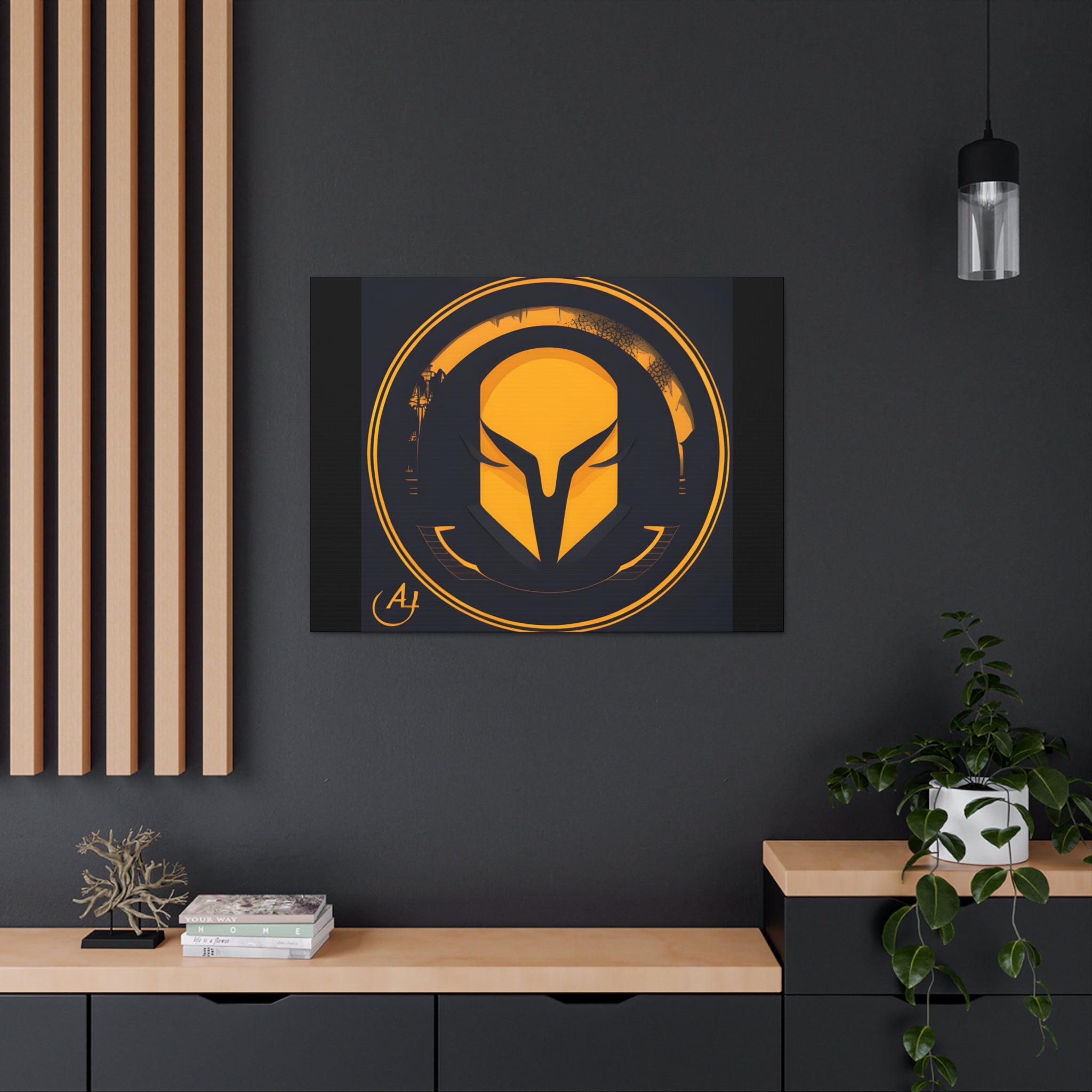 AI Vigilante themed Canvas Gallery Wraps
