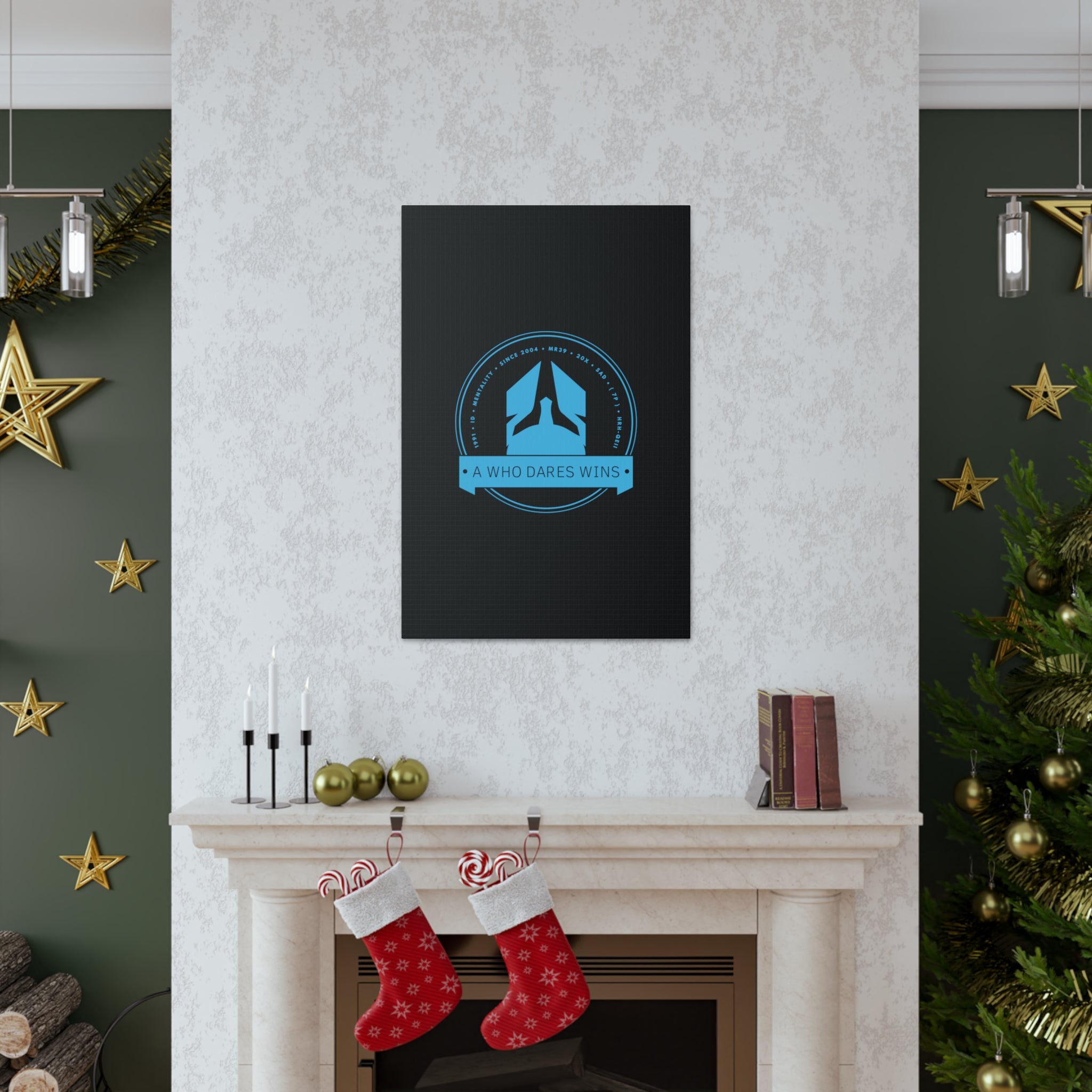 AWDW Vigilante themed Canvas Gallery Wraps