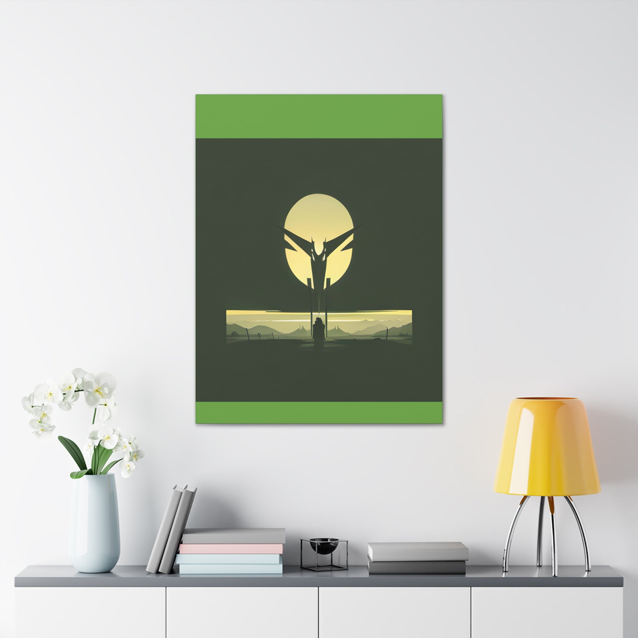AI Vigilante themed Canvas Gallery Wraps