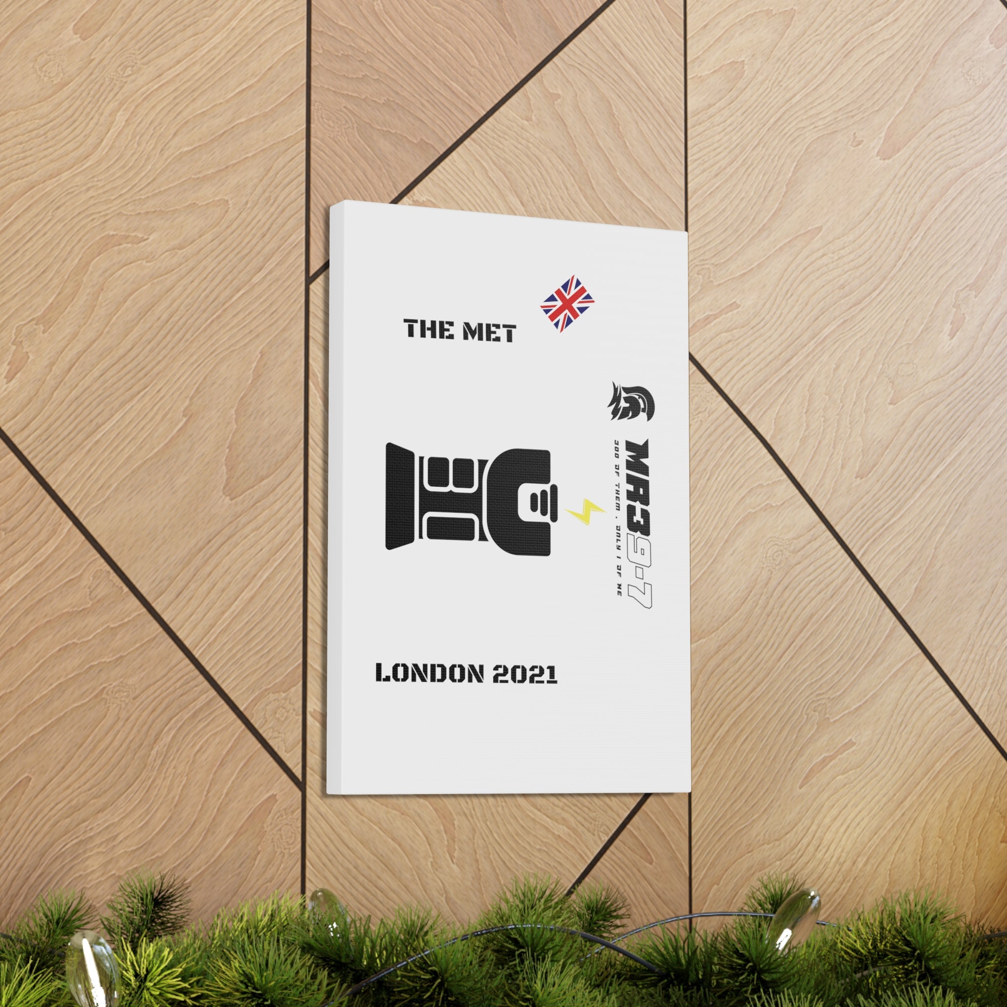 Copy of Canvas Gallery Wraps MR 39 Tasered by The MET 2021