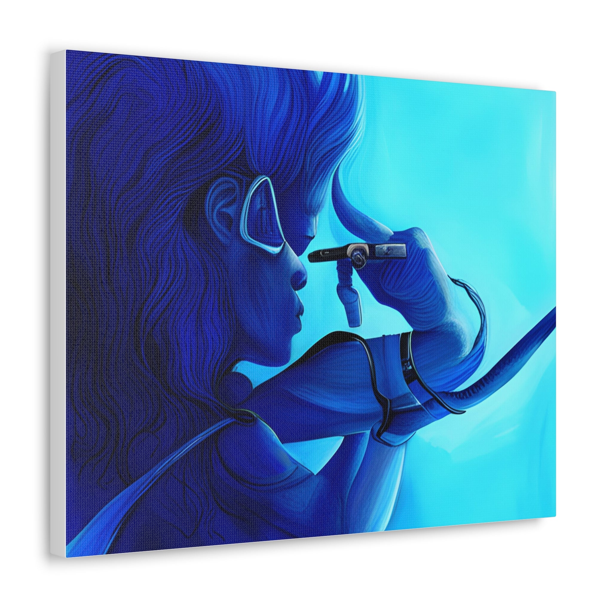 Canvas Gallery Wraps AI•Scuba Dive 1P Q&C generated