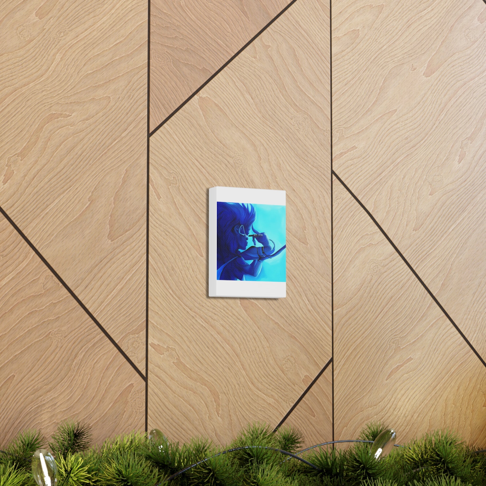 Canvas Gallery Wraps AI•Scuba Dive 1P QEII & Country generated