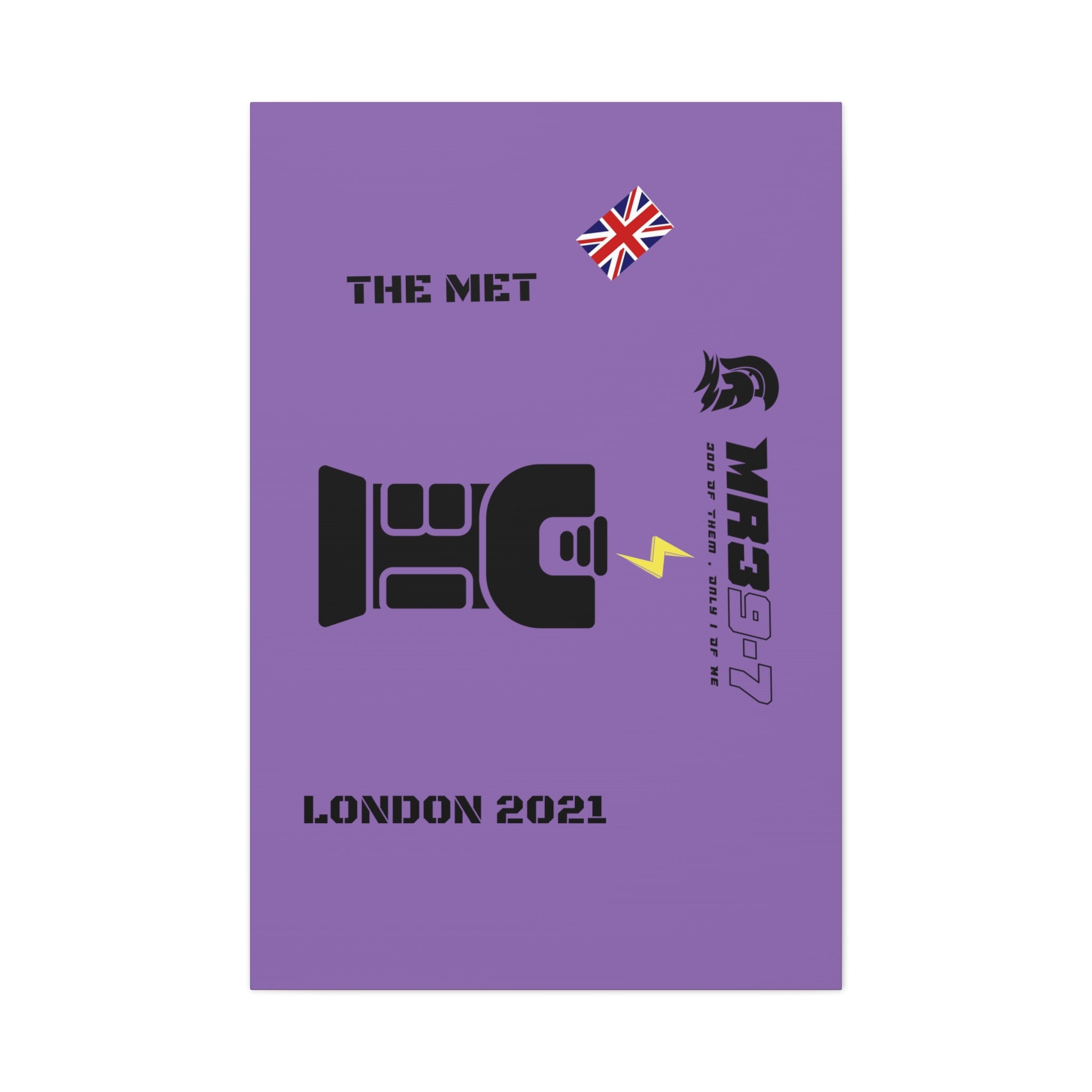 Copy of Canvas Gallery Wraps MR 39 Tasered by The MET 2021