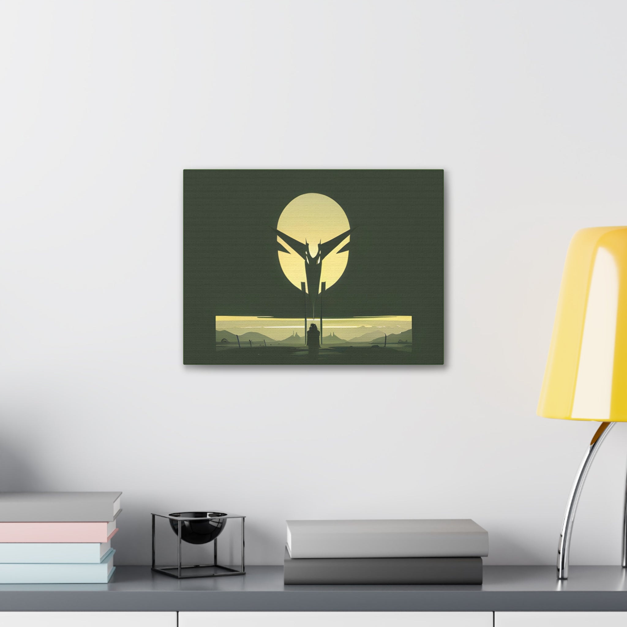 AI Vigilante themed Canvas Gallery Wraps