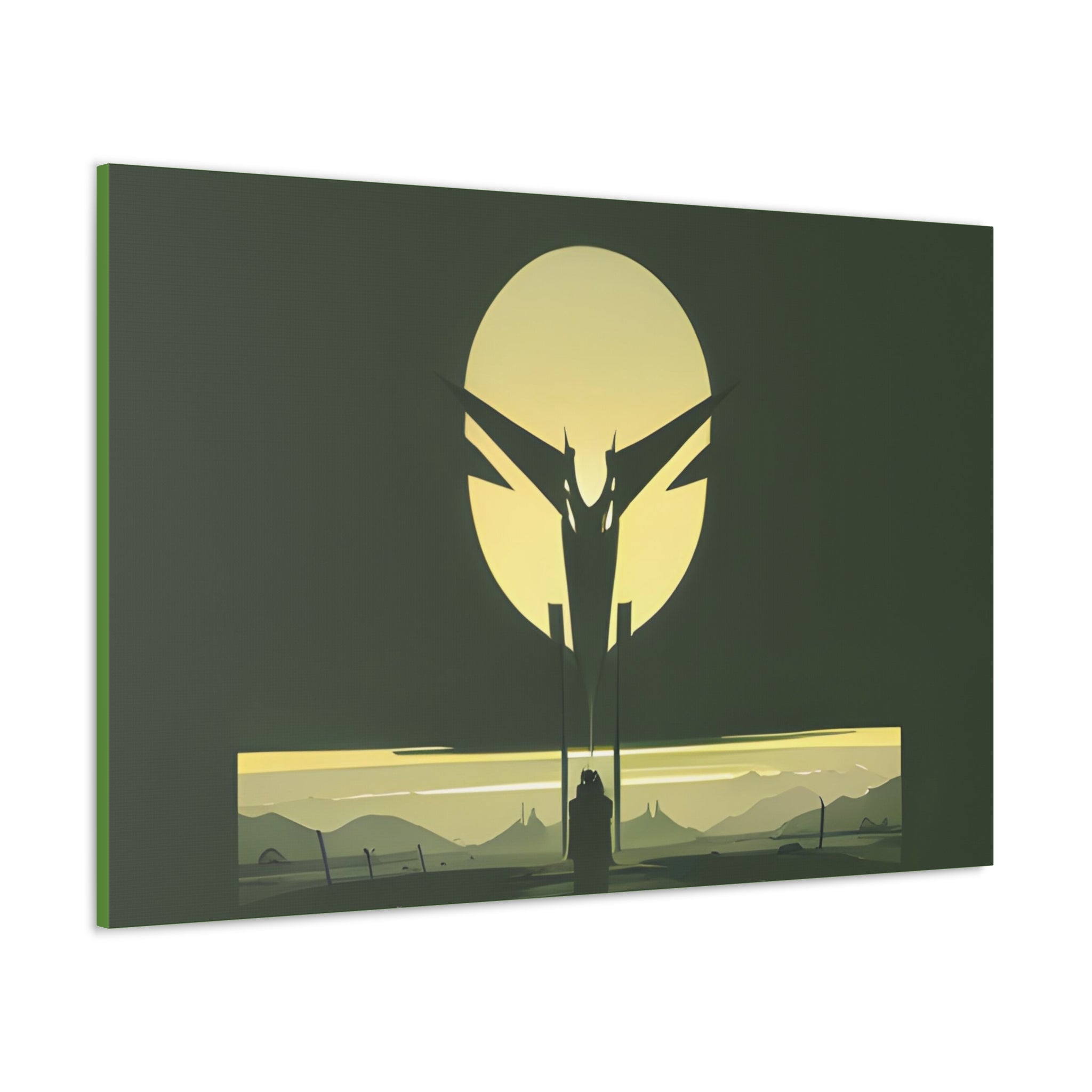 AI Vigilante themed Canvas Gallery Wraps