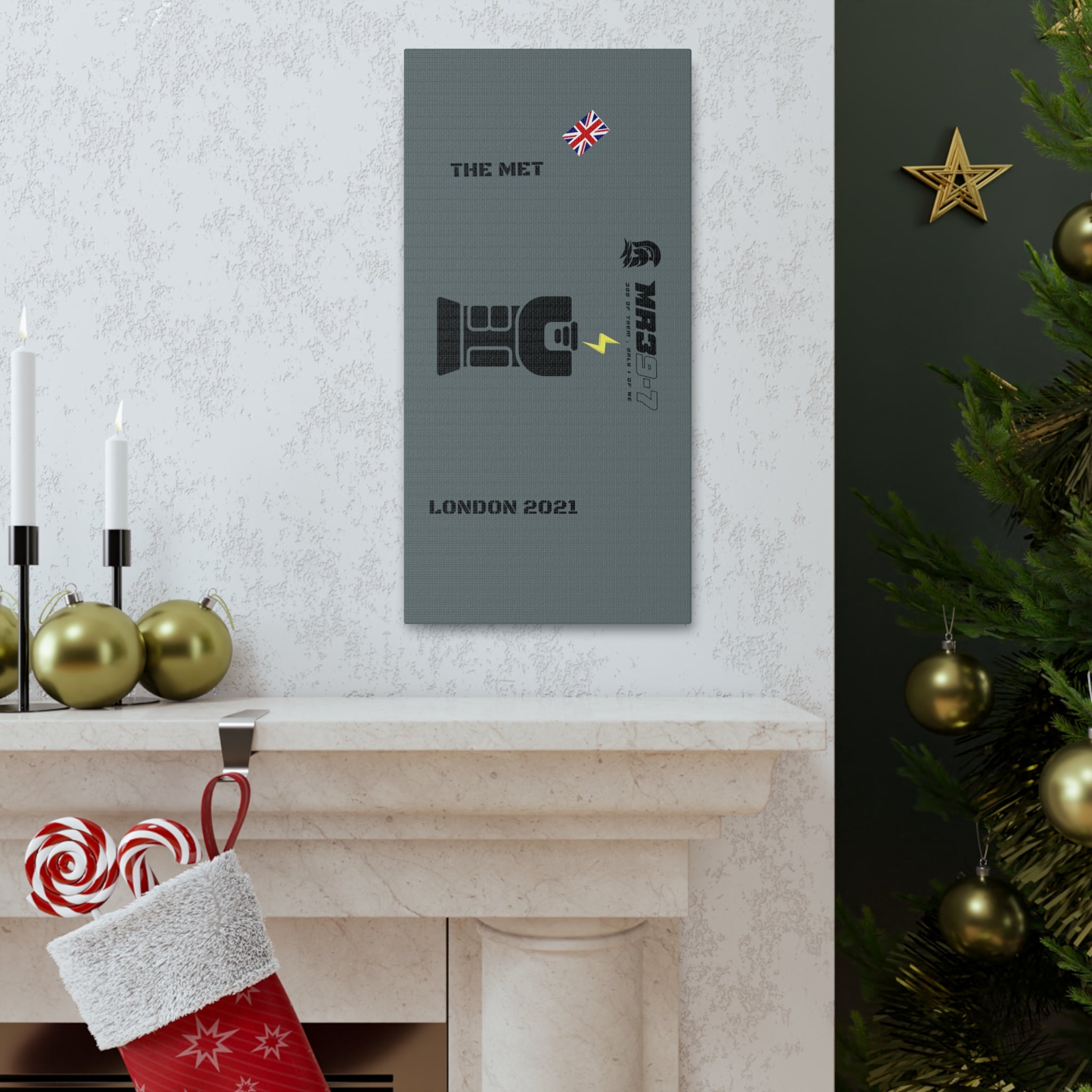 Canvas Gallery Wraps MR 39 Tasered by The MET 2021