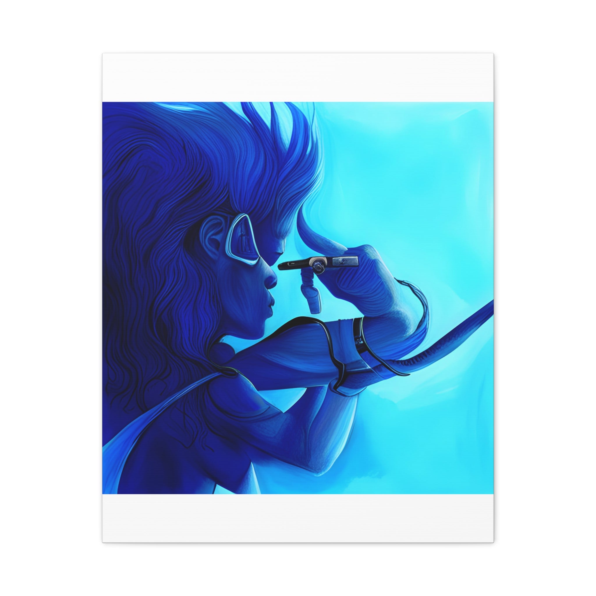 Canvas Gallery Wraps AI•Scuba Dive 1P QEII & Country generated