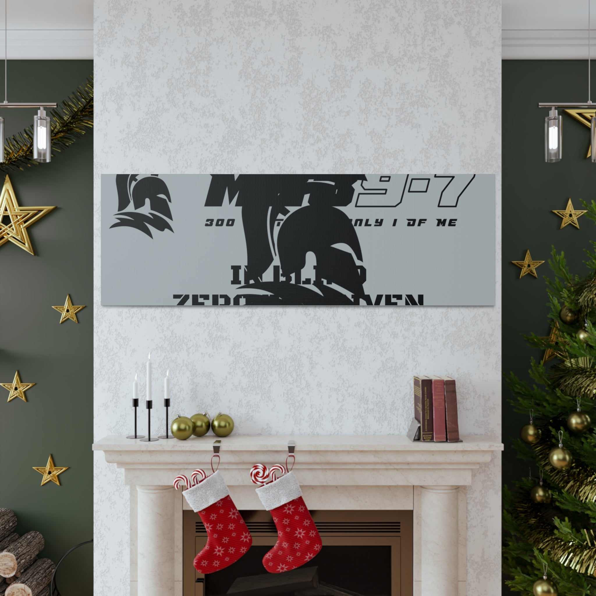 AWDW Vigilante themed Canvas Gallery Wraps