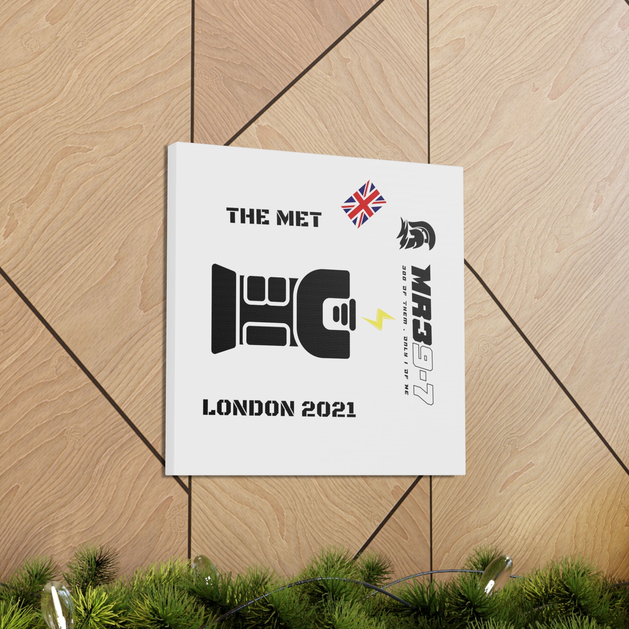 Copy of Canvas Gallery Wraps MR 39 Tasered by The MET 2021