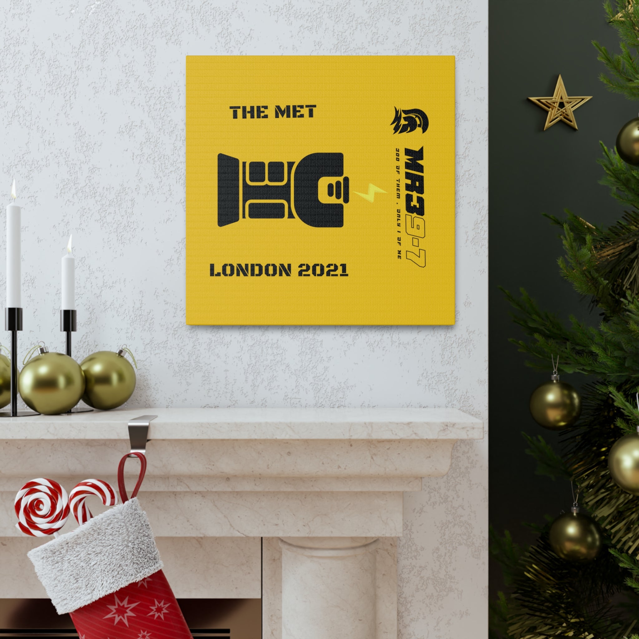 Canvas Gallery Wraps MR 39 Tasered by THe MET 2021