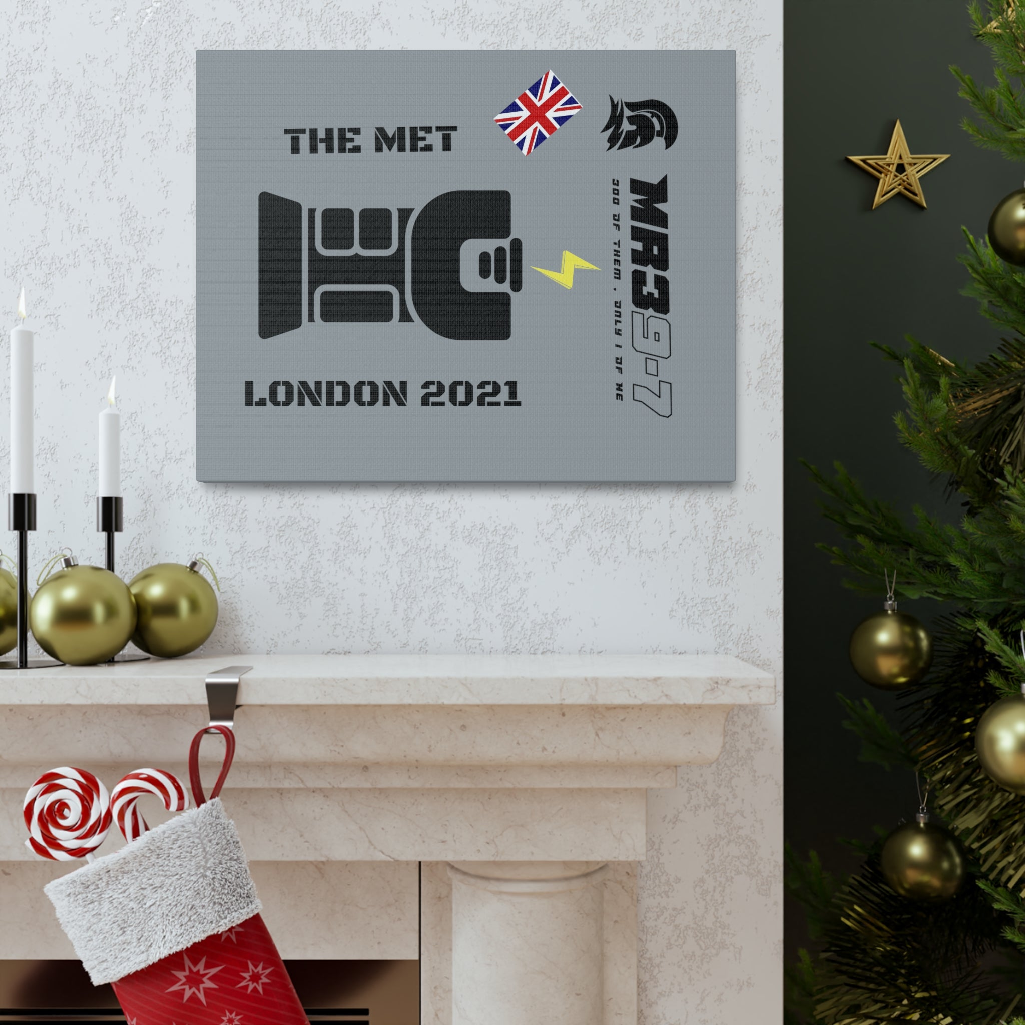 Copy of Canvas Gallery Wraps MR 39 Tasered by The MET 2021