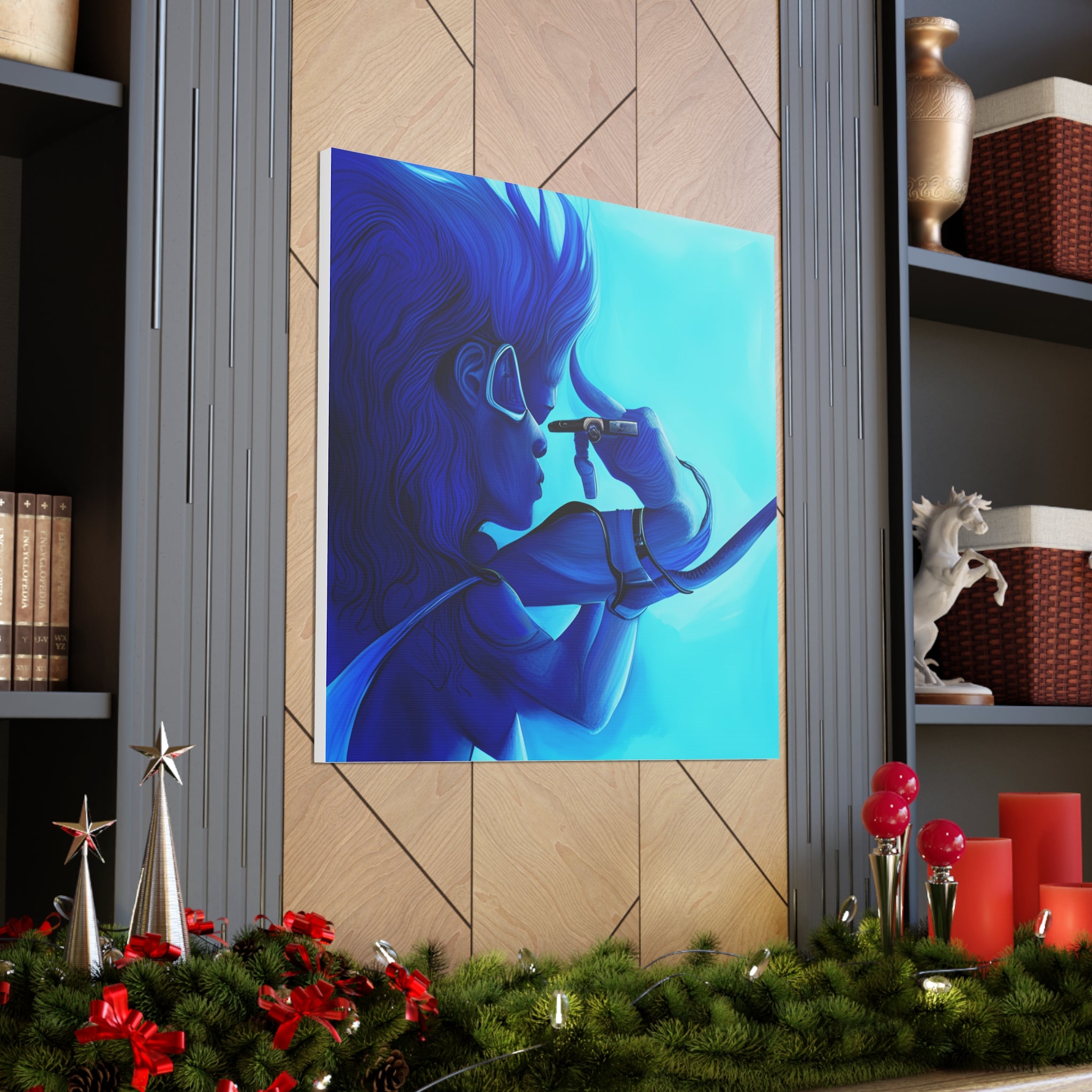 Canvas Gallery Wraps AI•Scuba Dive 1P Q&C generated