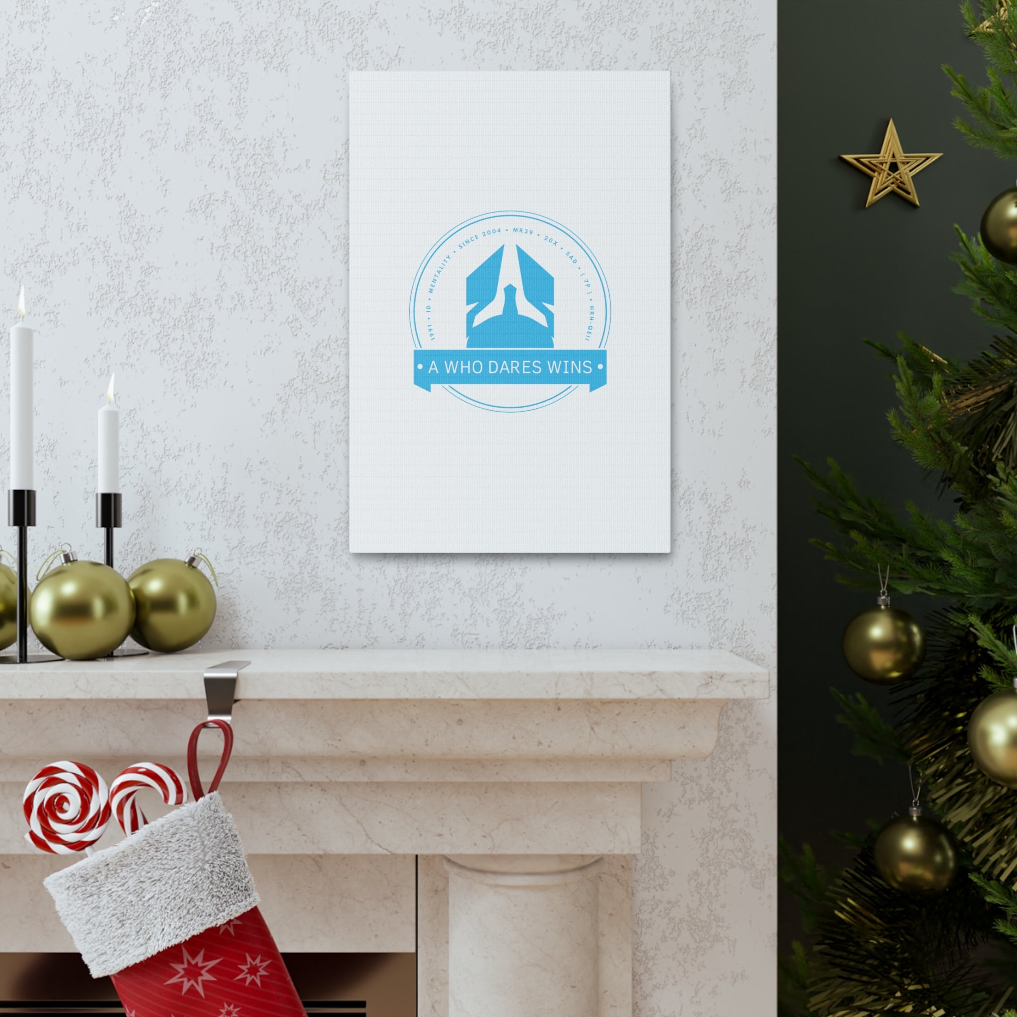 AWDW Vigilante themed Canvas Gallery Wraps