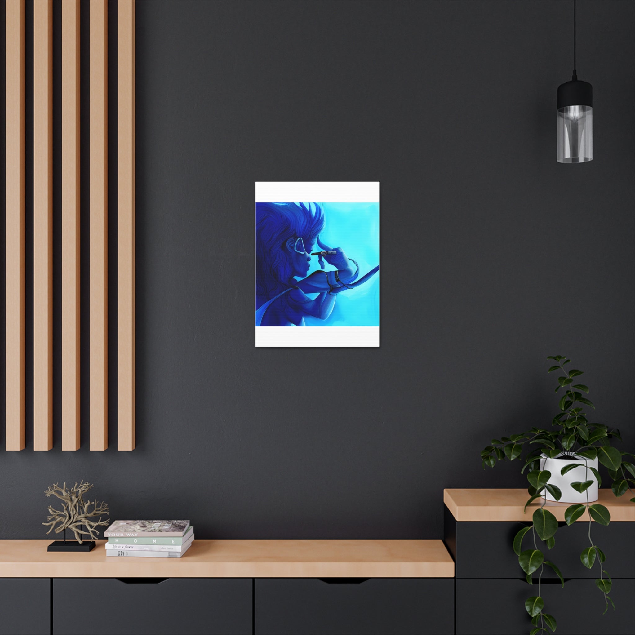 Canvas Gallery Wraps AI•Scuba Dive 1P Q&C generated