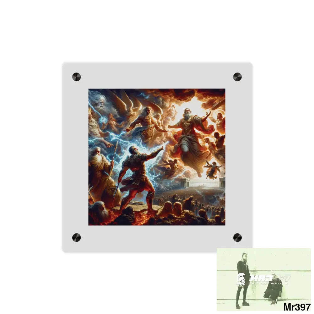 #11th Ai linking all back to UK 2016 to 2024 failures their’s my deaths Gods intervention AI Themed Ltd Edition Acrylic