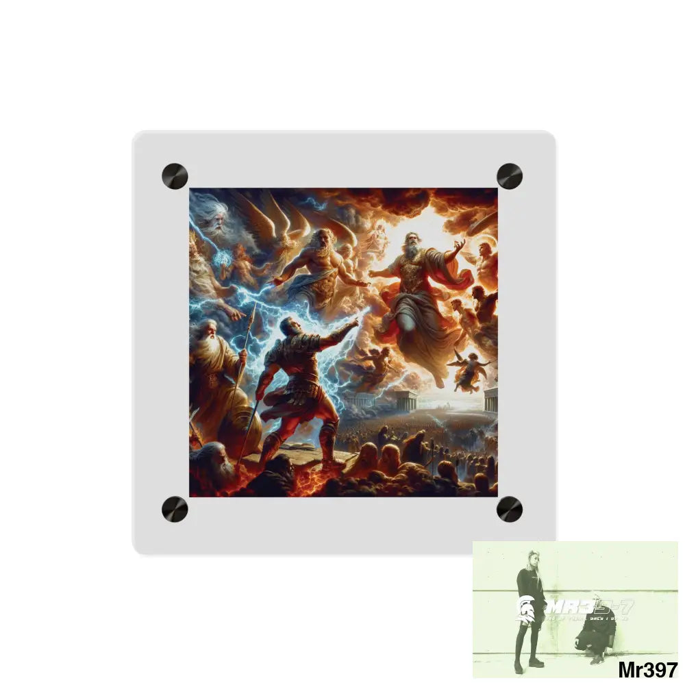 #11th Ai linking all back to UK 2016 to 2024 failures their’s my deaths Gods intervention AI Themed Ltd Edition Acrylic