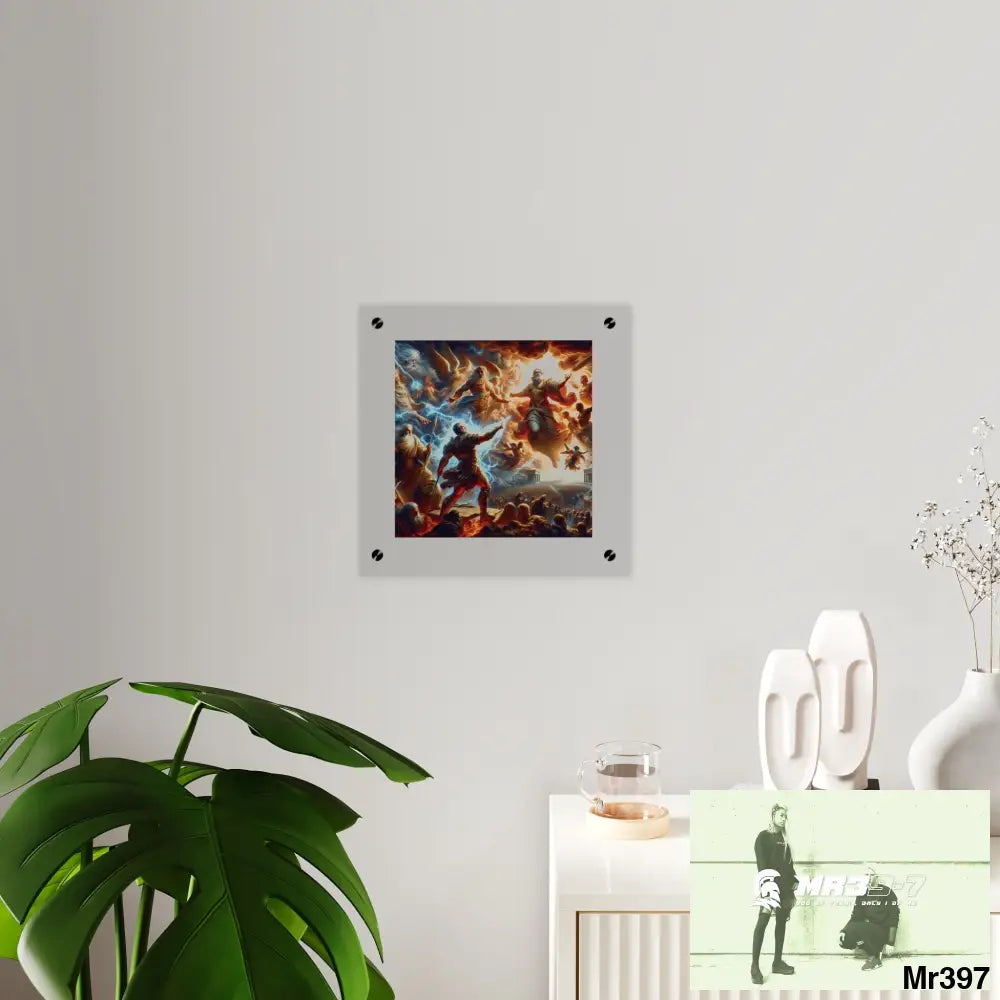 #11th Ai linking all back to UK 2016 to 2024 failures their’s my deaths Gods intervention AI Themed Ltd Edition Acrylic