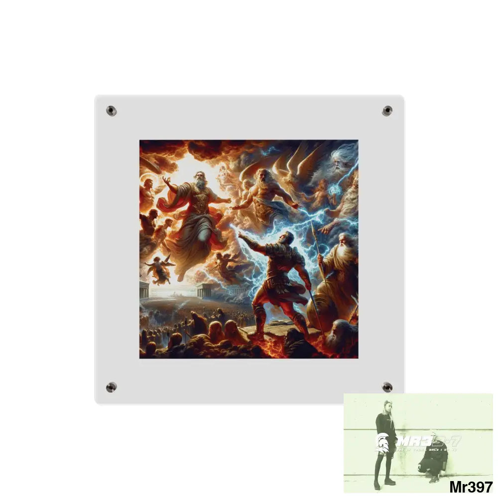 #11th Ai linking all back to UK 2016 to 2024 failures their’s my deaths Gods intervention AI Themed Ltd Edition Acrylic