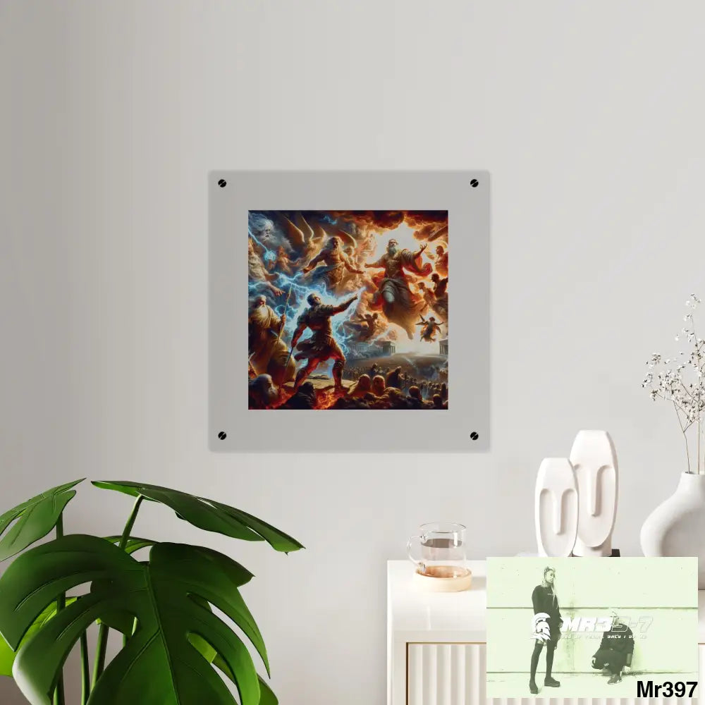 #11th Ai linking all back to UK 2016 to 2024 failures their’s my deaths Gods intervention AI Themed Ltd Edition Acrylic