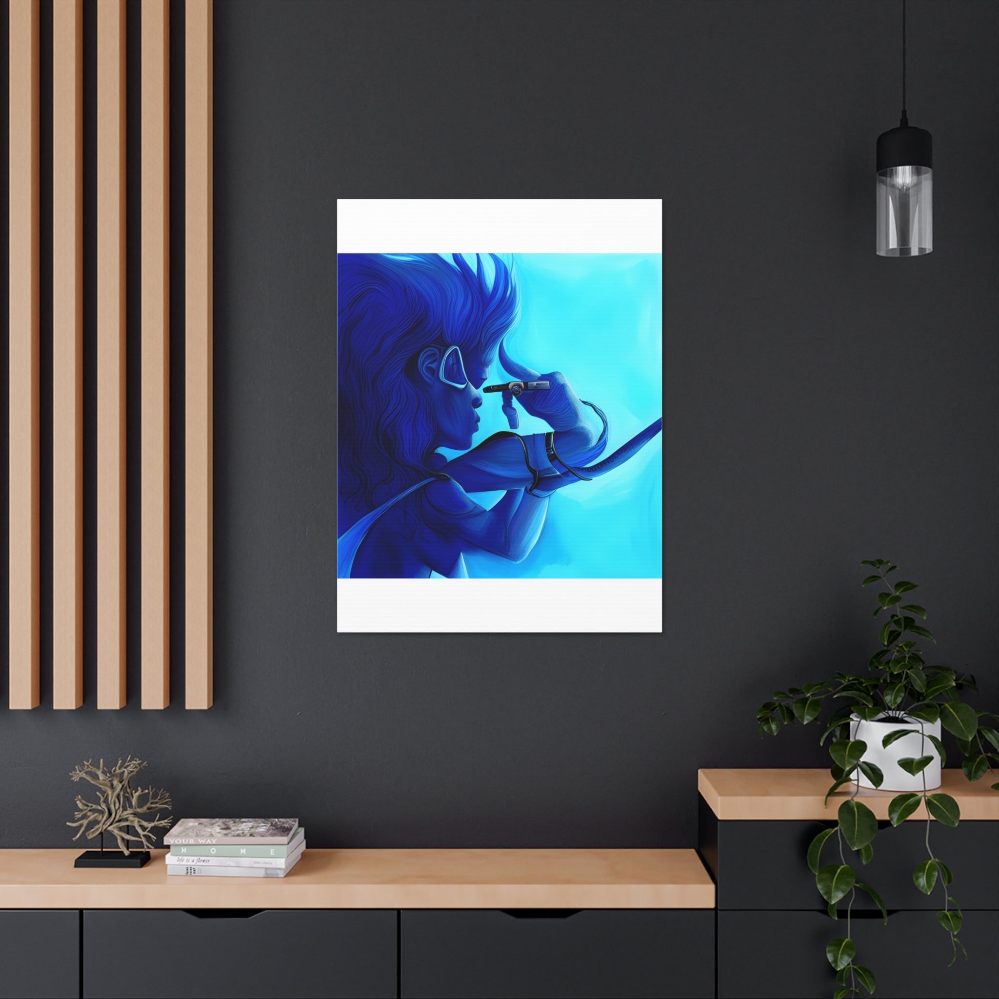 Canvas Gallery Wraps AI•Scuba Dive 1P Q&C generated