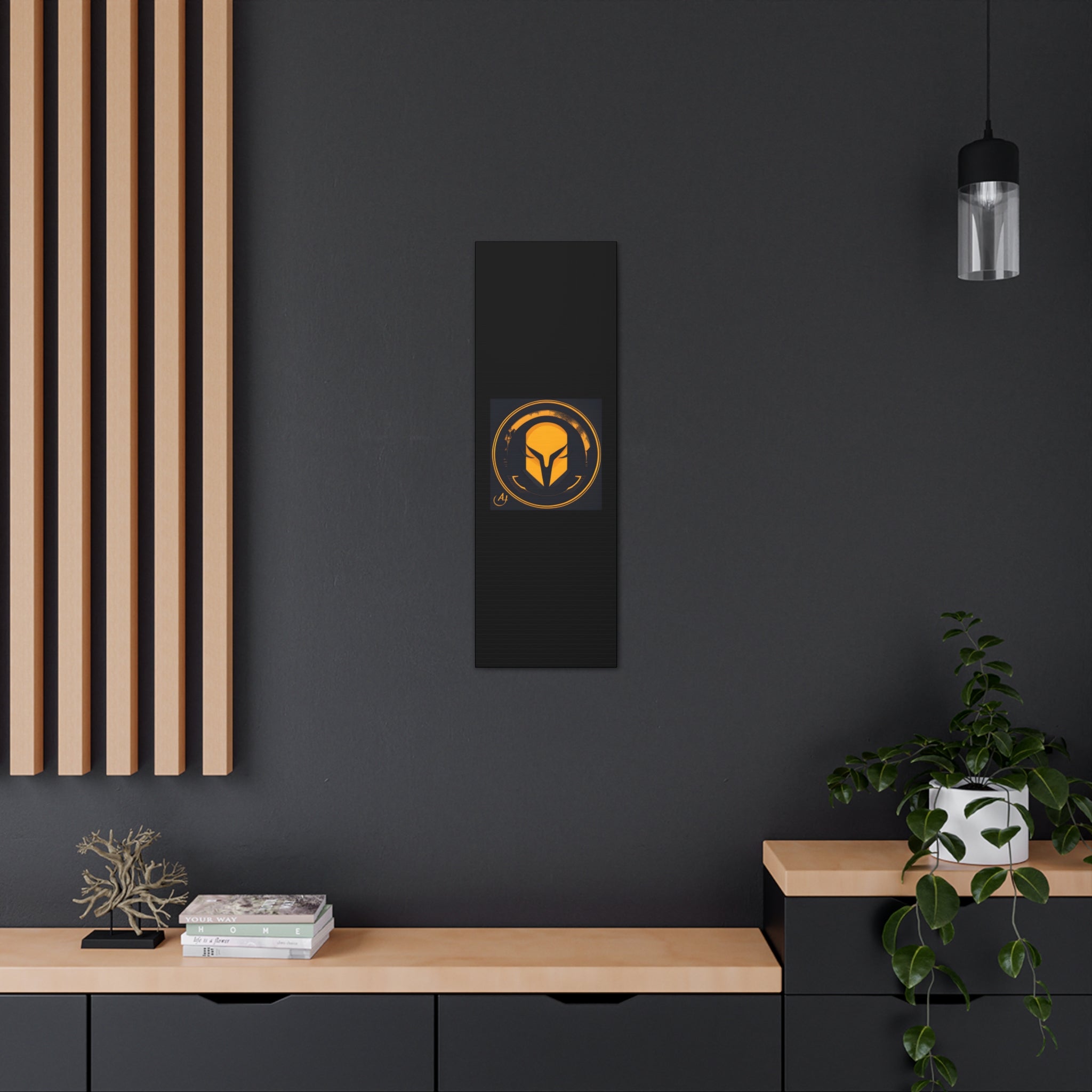 AI Vigilante themed Canvas Gallery Wraps