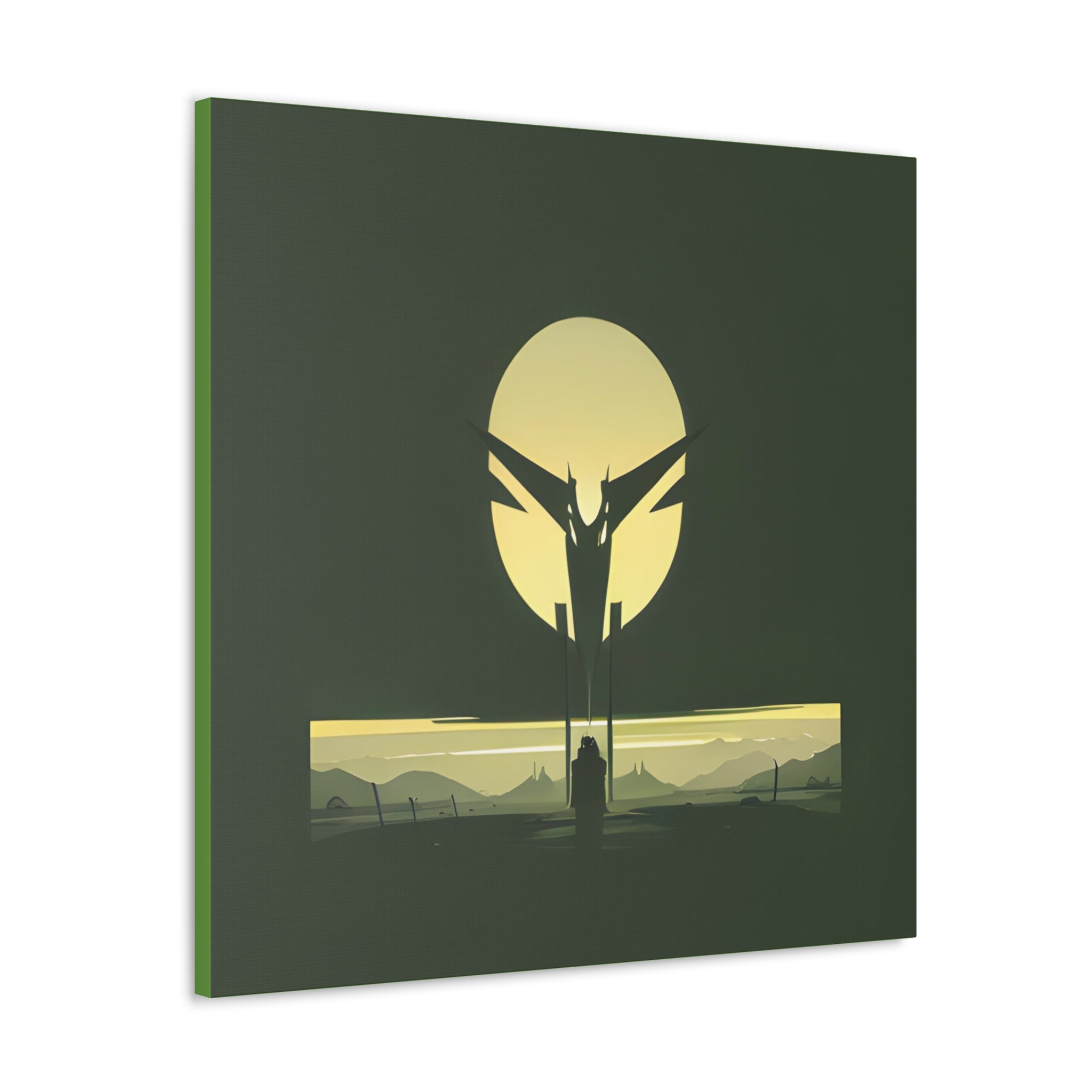 AI Vigilante themed Canvas Gallery Wraps