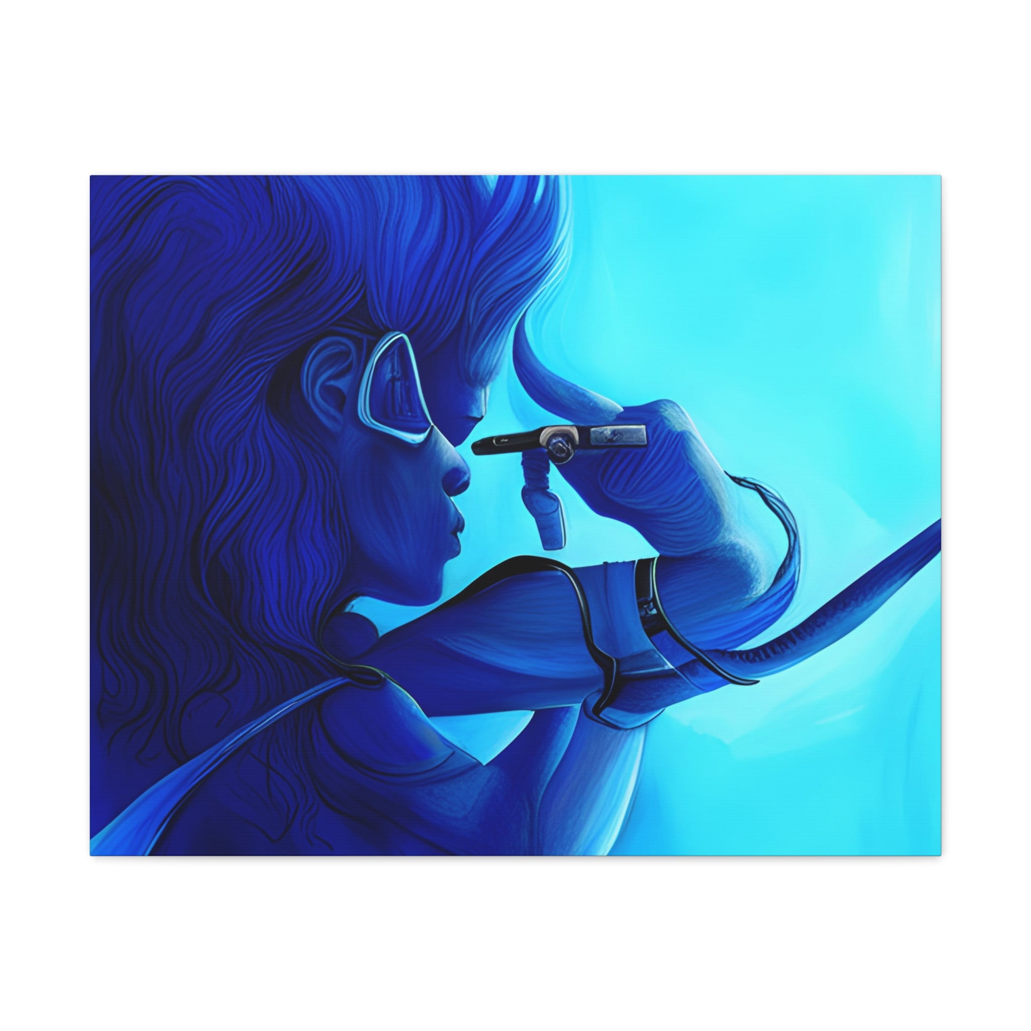 Canvas Gallery Wraps AI•Scuba Dive 1P Q&C generated